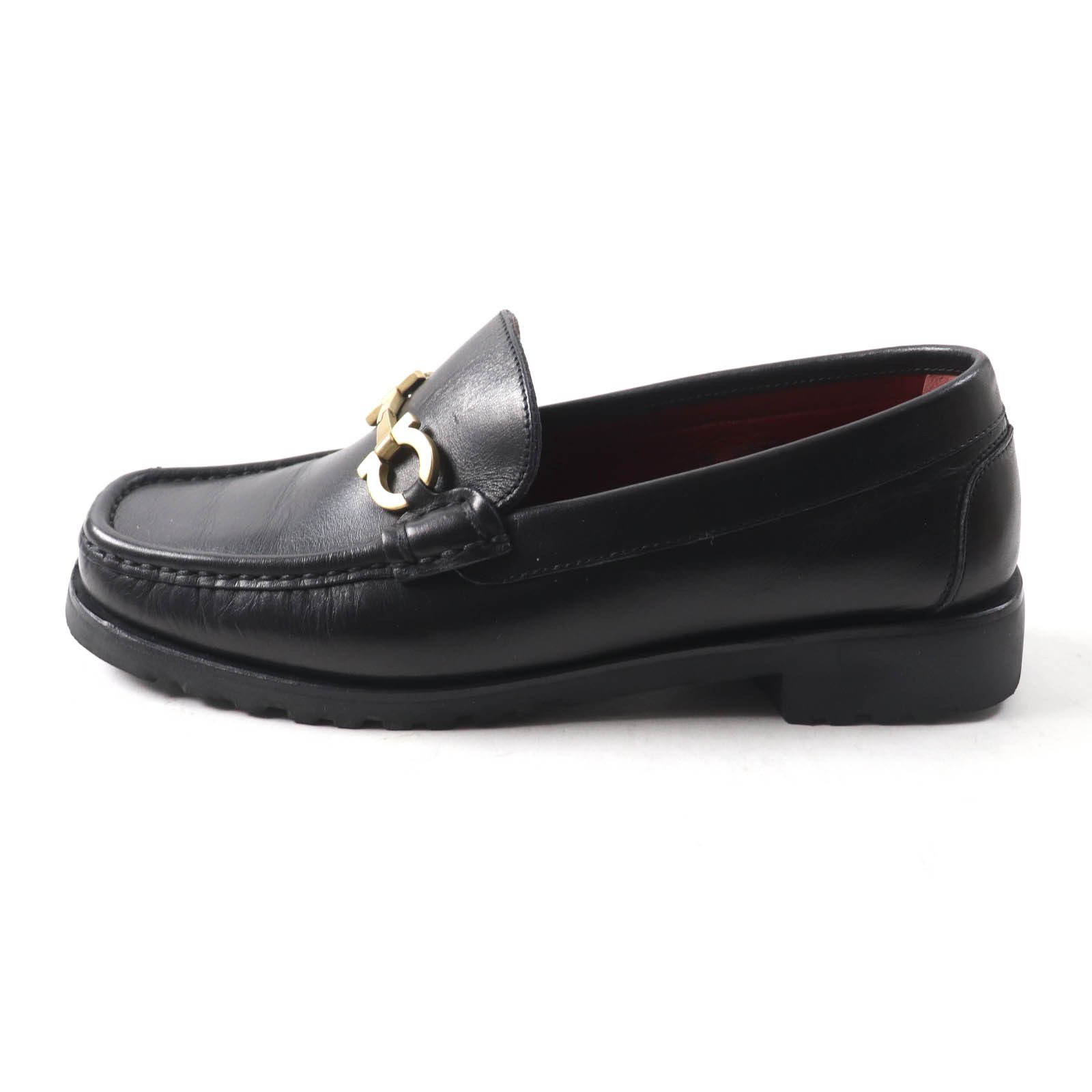 Salvatore Ferragamo Salvatore Ferragamo Salvatore Ferragamo SPORT Gancini Leather Loafers Leather Shoes DUTY FREE for USA Size ONE SIZE - 4 Thumbnail