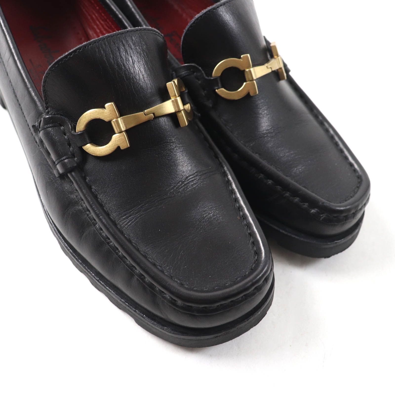 Salvatore Ferragamo Salvatore Ferragamo Salvatore Ferragamo SPORT Gancini Leather Loafers Leather Shoes DUTY FREE for USA Size ONE SIZE - 7 Thumbnail