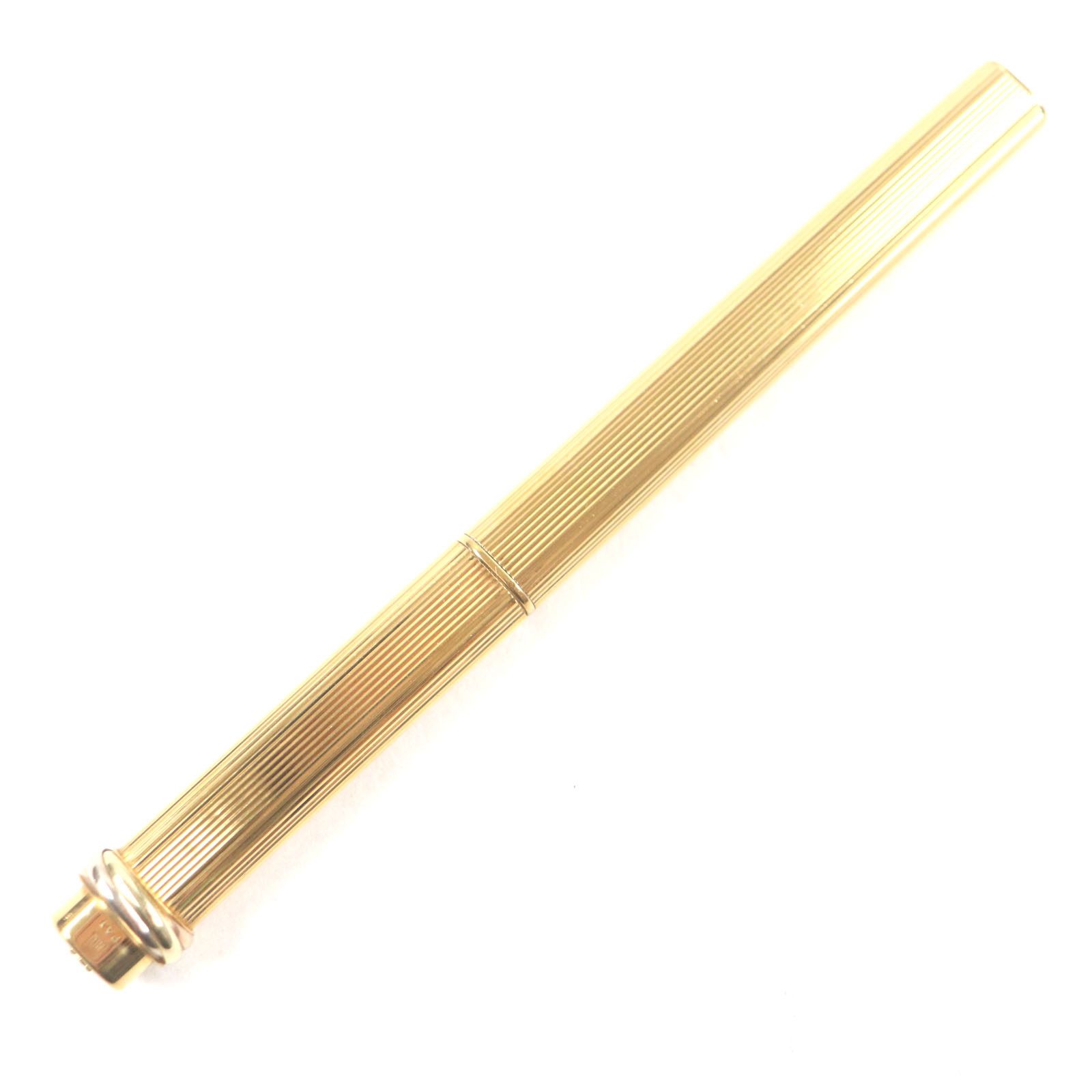 Cartier Cartier Cartier Trinity Stripe Pattern Ballpoint Pen Metal Pen DUTY FREE for USA Size ONE SIZE - 2 Thumbnail