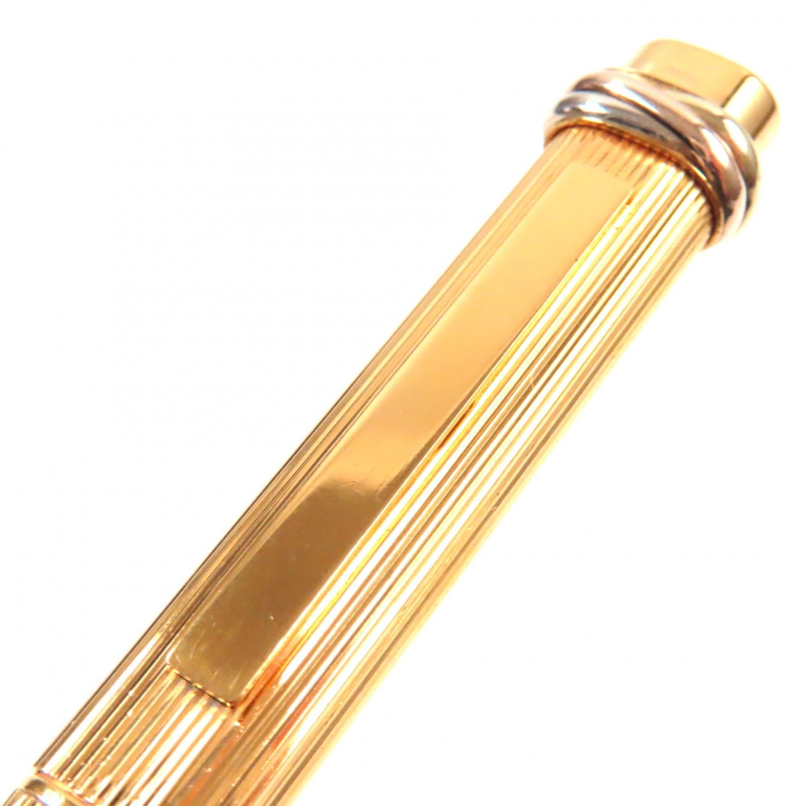 Cartier Cartier Cartier Trinity Stripe Pattern Ballpoint Pen Metal Pen DUTY FREE for USA Size ONE SIZE - 8 Thumbnail