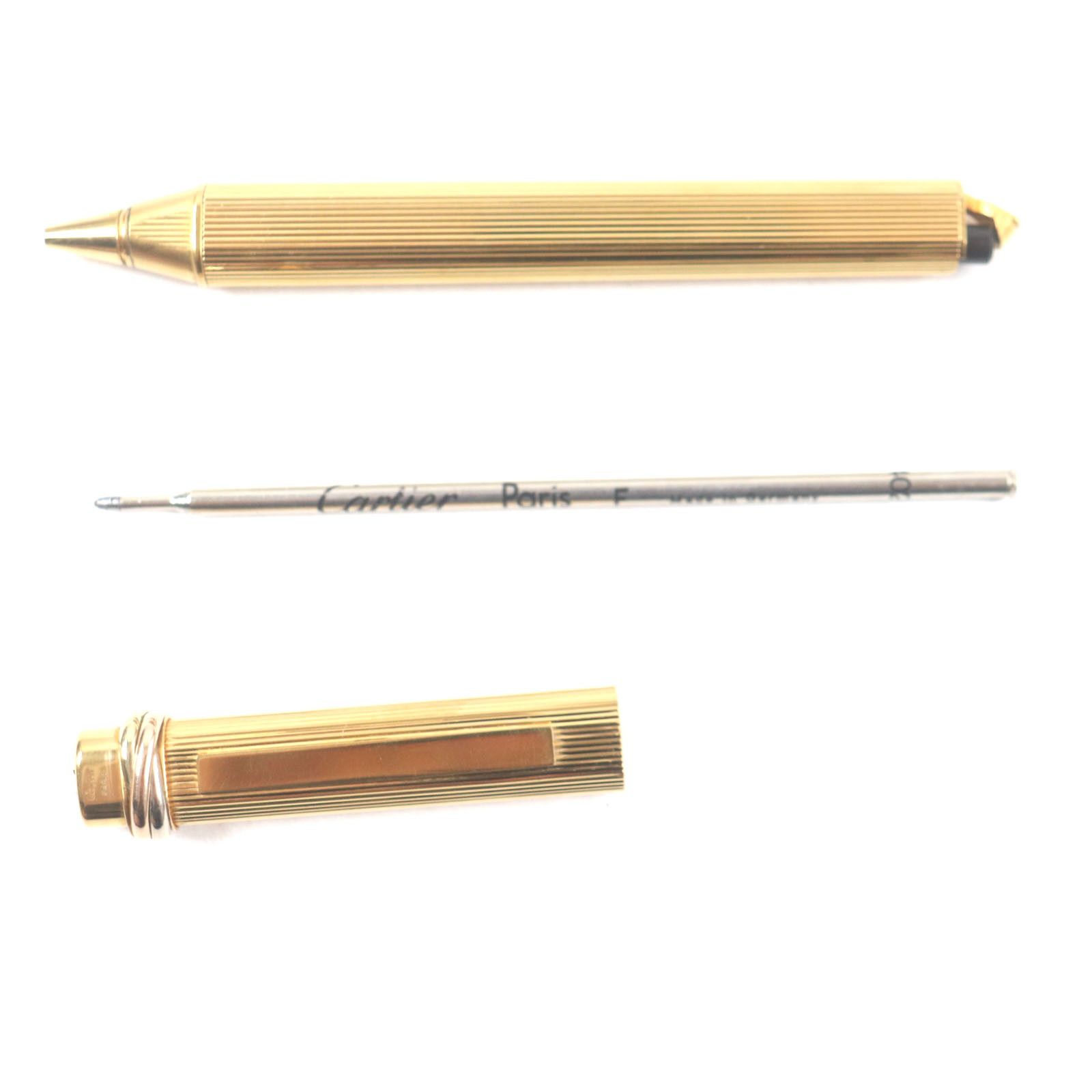 Cartier Cartier Cartier Trinity Stripe Pattern Ballpoint Pen Metal Pen DUTY FREE for USA Size ONE SIZE - 3 Thumbnail
