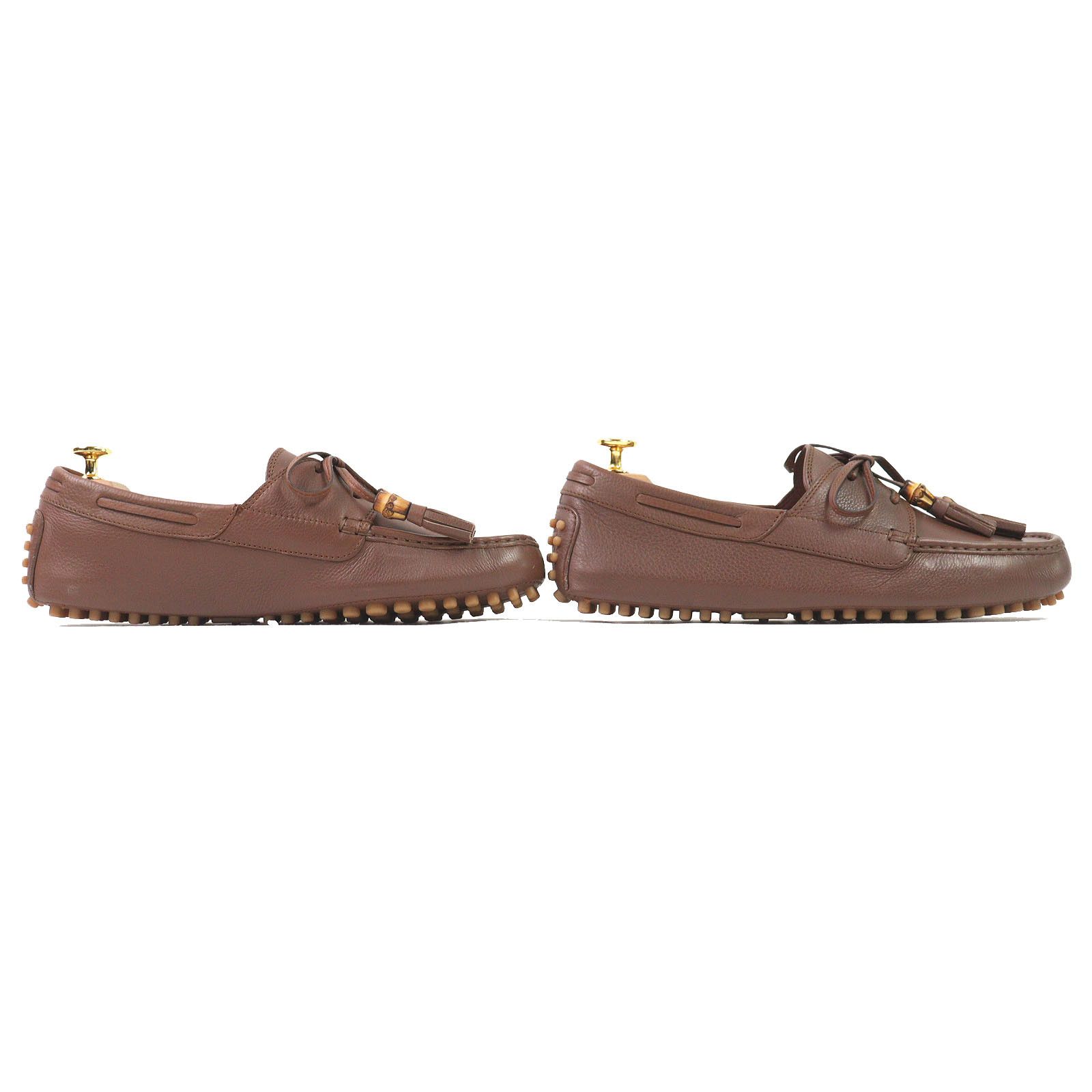 Gucci Gucci Gucci Driving shoes Leather Loafers Leather Shoes 367923 DUTY FREE for USA Size ONE SIZE - 4 Thumbnail