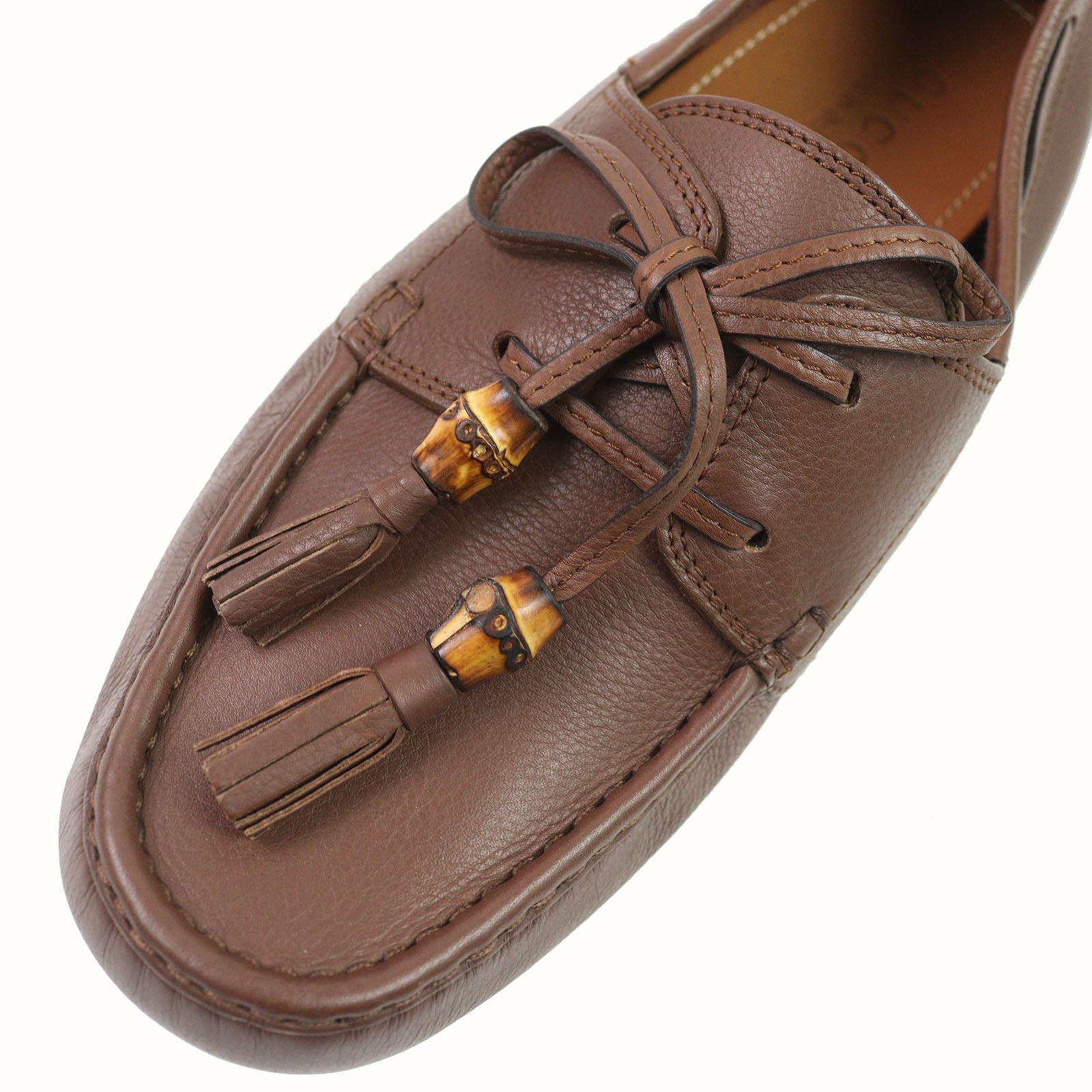 Gucci Gucci Gucci Driving shoes Leather Loafers Leather Shoes 367923 DUTY FREE for USA Size ONE SIZE - 9 Thumbnail