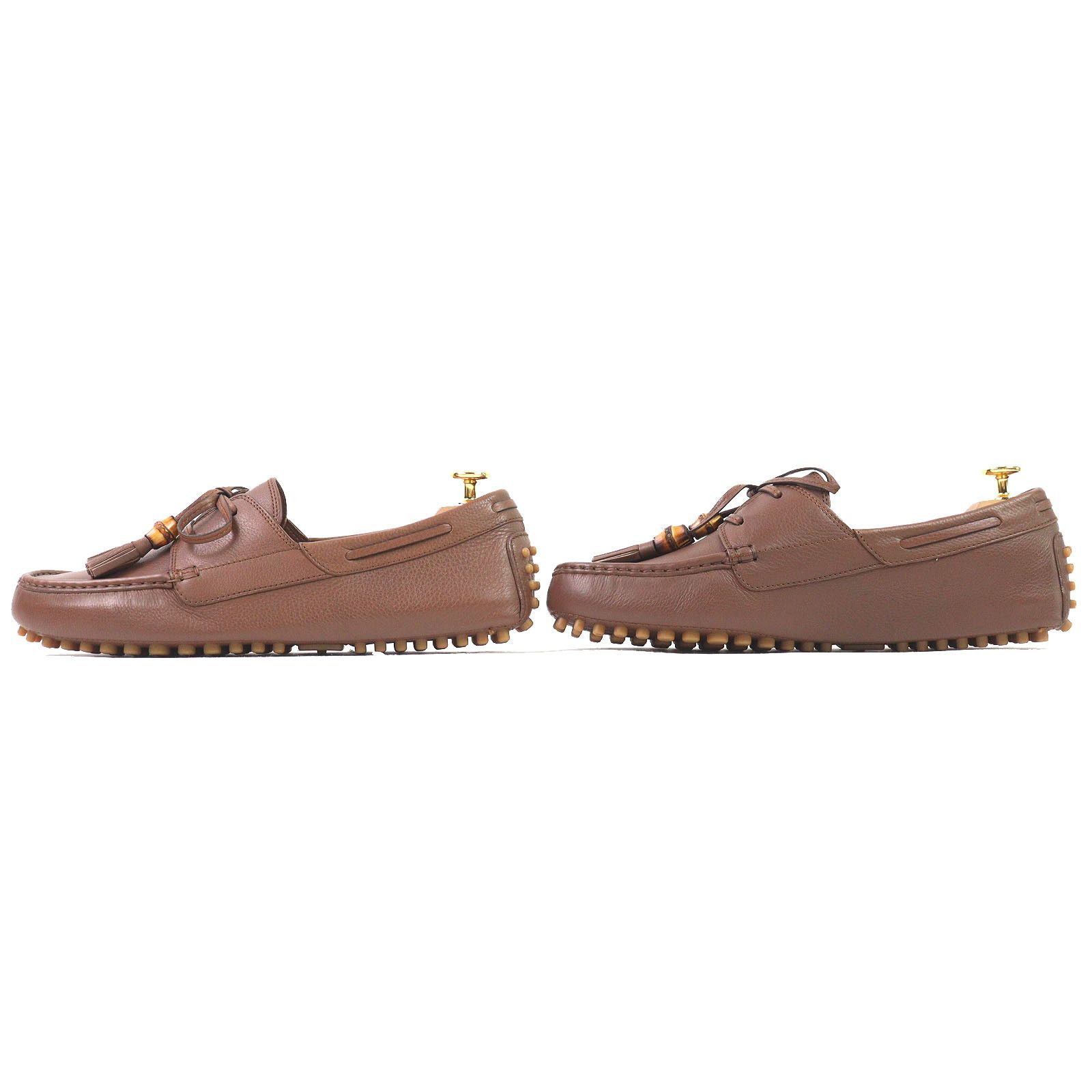 Gucci Gucci Gucci Driving shoes Leather Loafers Leather Shoes 367923 DUTY FREE for USA Size ONE SIZE - 3 Thumbnail