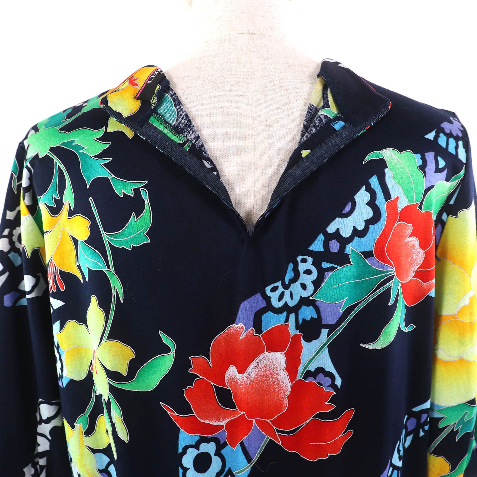 Other Other LEONARD FASHION Floral print Cotton T-shirt Cotton T-Shirts DUTY FREE for USA Size ONE SIZE - 5 Thumbnail