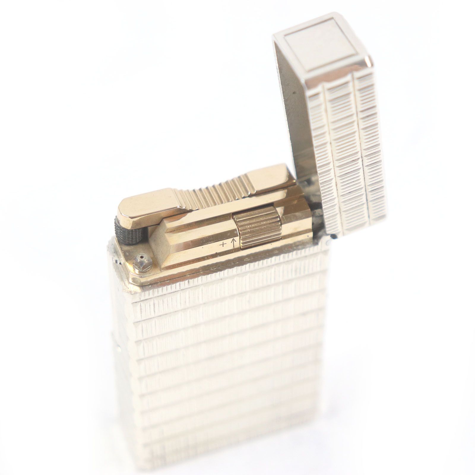 Other Other Dupont Line 1 Long Block Check Silver Lighter Metal Lighter DUTY FREE for USA Size ONE SIZE - 4 Thumbnail
