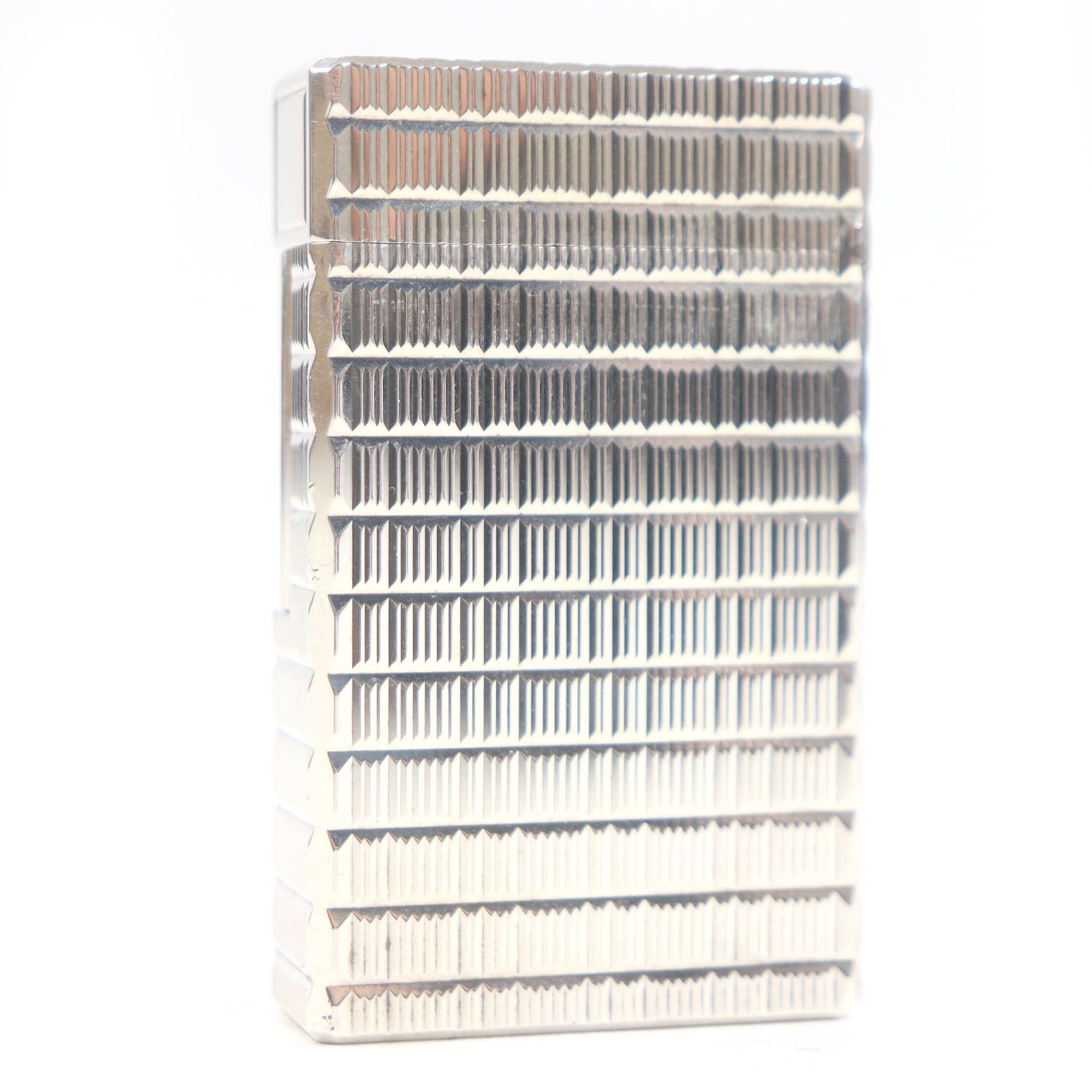 Other Other Dupont Line 1 Long Block Check Silver Lighter Metal Lighter DUTY FREE for USA Size ONE SIZE - 2 Thumbnail