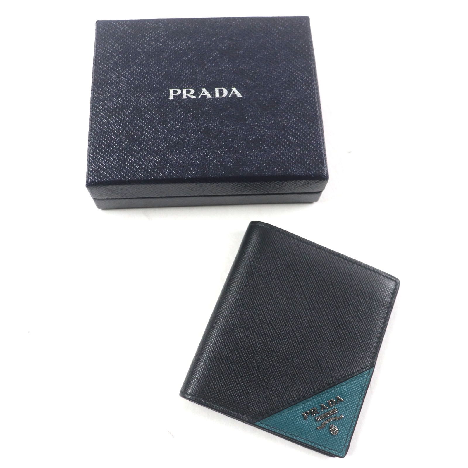 Prada Prada Prada 2MO004 Saffiano Leather Wallet Leather Short Wallet 2MO004 DUTY FREE for USA Size ONE SIZE - 2 Thumbnail
