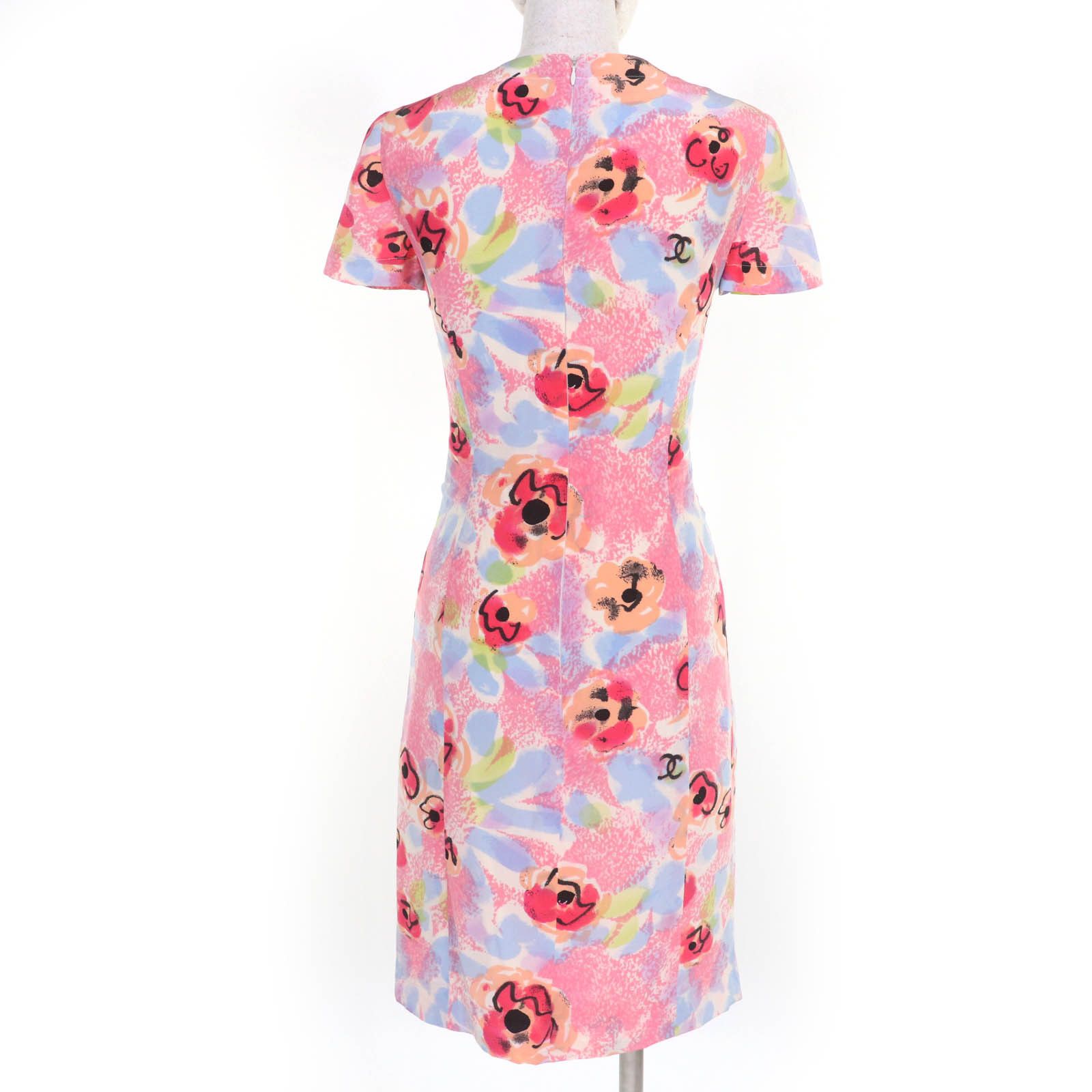 Chanel Chanel Chanel COCO MarkPattern Dress Others Dresses P07755W03016 DUTY FREE for USA Size ONE SIZE - 3 Thumbnail