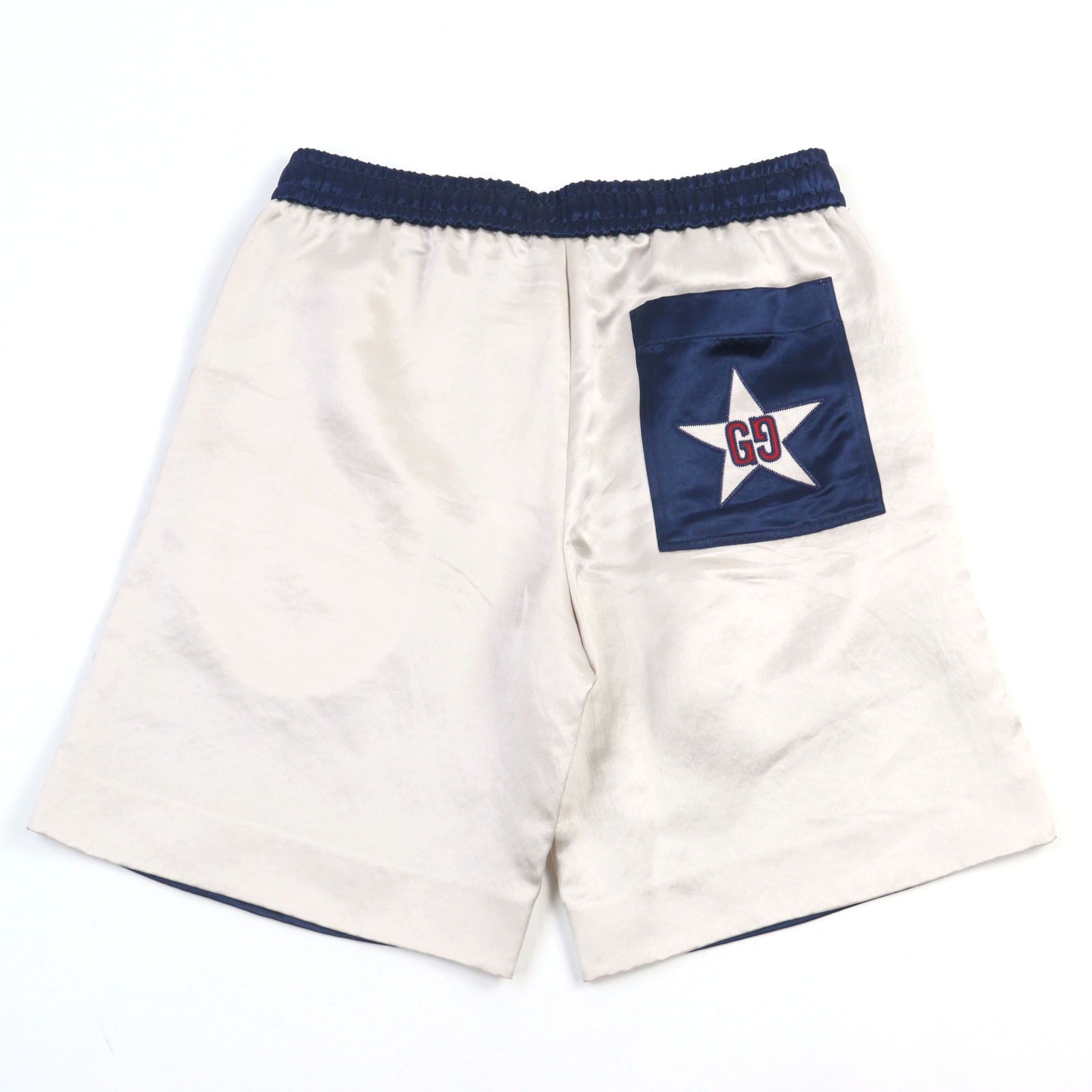 Gucci Gucci Gucci Satin GG star Acetate Shorts Others Shorts 575325 DUTY FREE for USA Size ONE SIZE - 3 Thumbnail