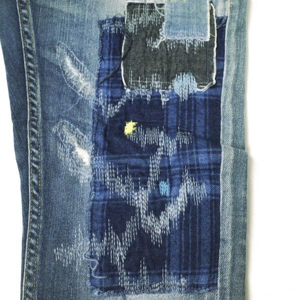 Other Other e JEANS STRETCH SLIM Denim Pants Denim Jeans e801-028 DUTY FREE for USA Size ONE SIZE - 6 Thumbnail