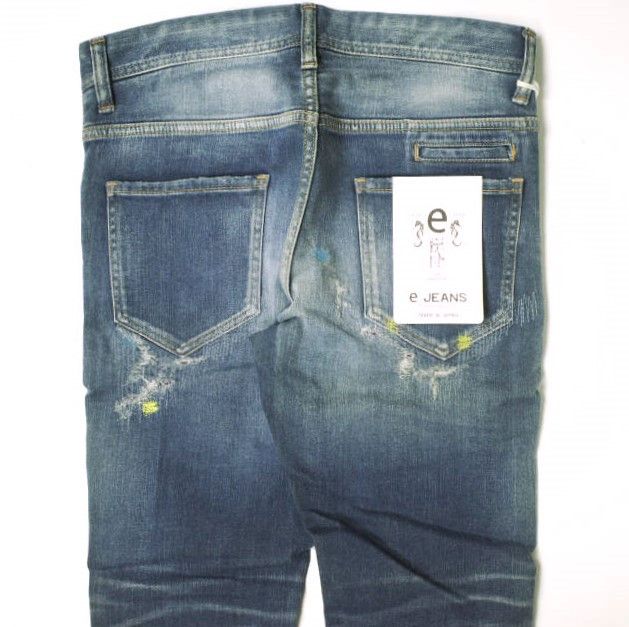 Other Other e JEANS STRETCH SLIM Denim Pants Denim Jeans e801-028 DUTY FREE for USA Size ONE SIZE - 7 Thumbnail