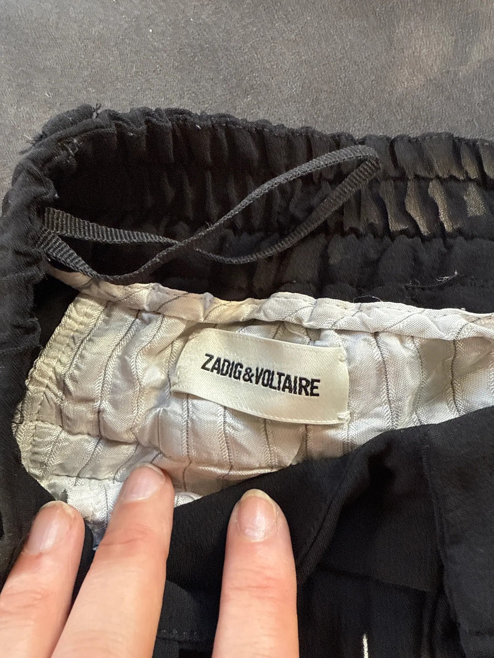 Zadig & Voltaire Zadig & Voltaire Kostymbyxor Pants Size 26" / US 2 / IT 38 - 2 Thumbnail