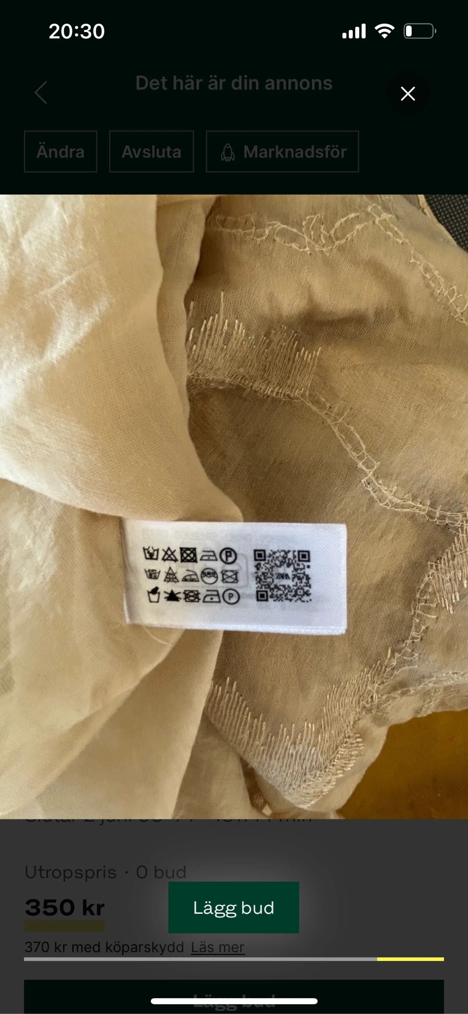 Zara Zara Skirt Size 30" / US 8 / IT 44 - 3 Thumbnail