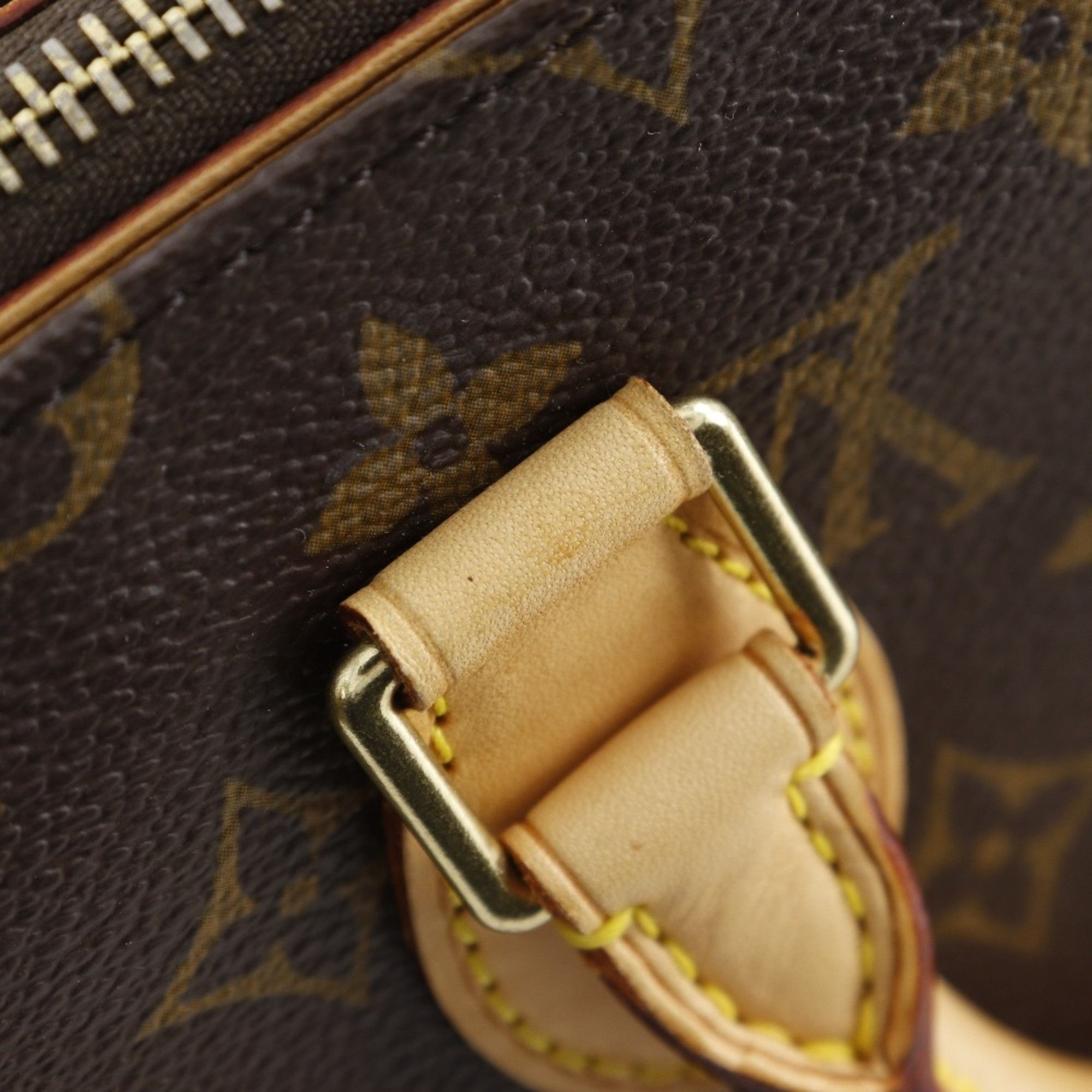 Louis Vuitton Louis Vuitton Popan Cool Handbag M40009 Monogram Canvas 2005 Brown VI0065 Women's Size ONE SIZE - 11 Thumbnail