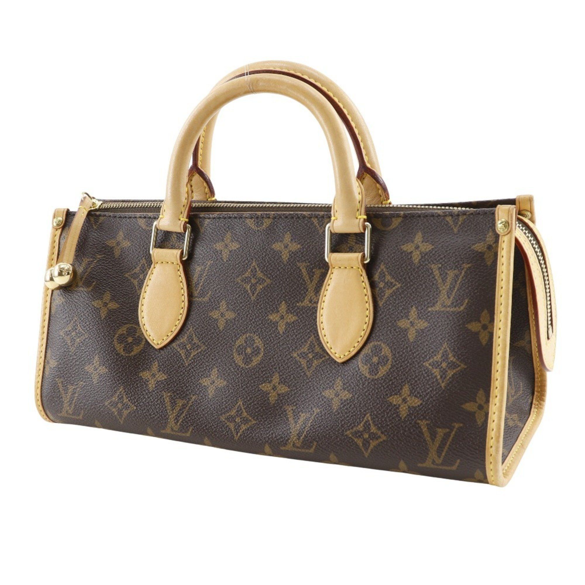Louis Vuitton Louis Vuitton Popan Cool Handbag M40009 Monogram Canvas 2005 Brown VI0065 Women's Size ONE SIZE - 2 Thumbnail