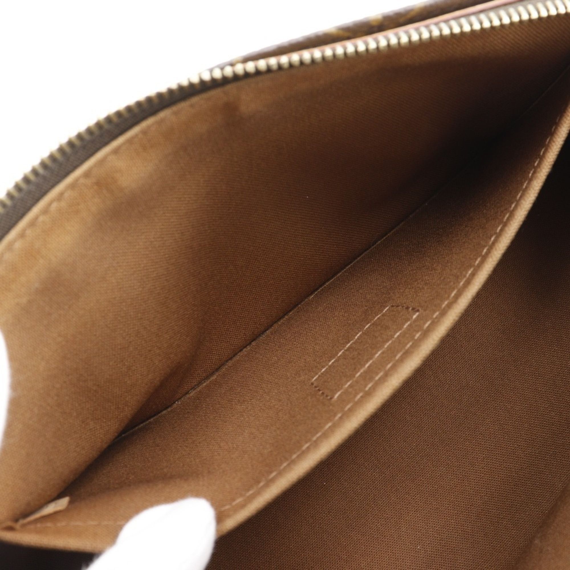 Louis Vuitton Louis Vuitton Popan Cool Handbag M40009 Monogram Canvas 2005 Brown VI0065 Women's Size ONE SIZE - 7 Thumbnail