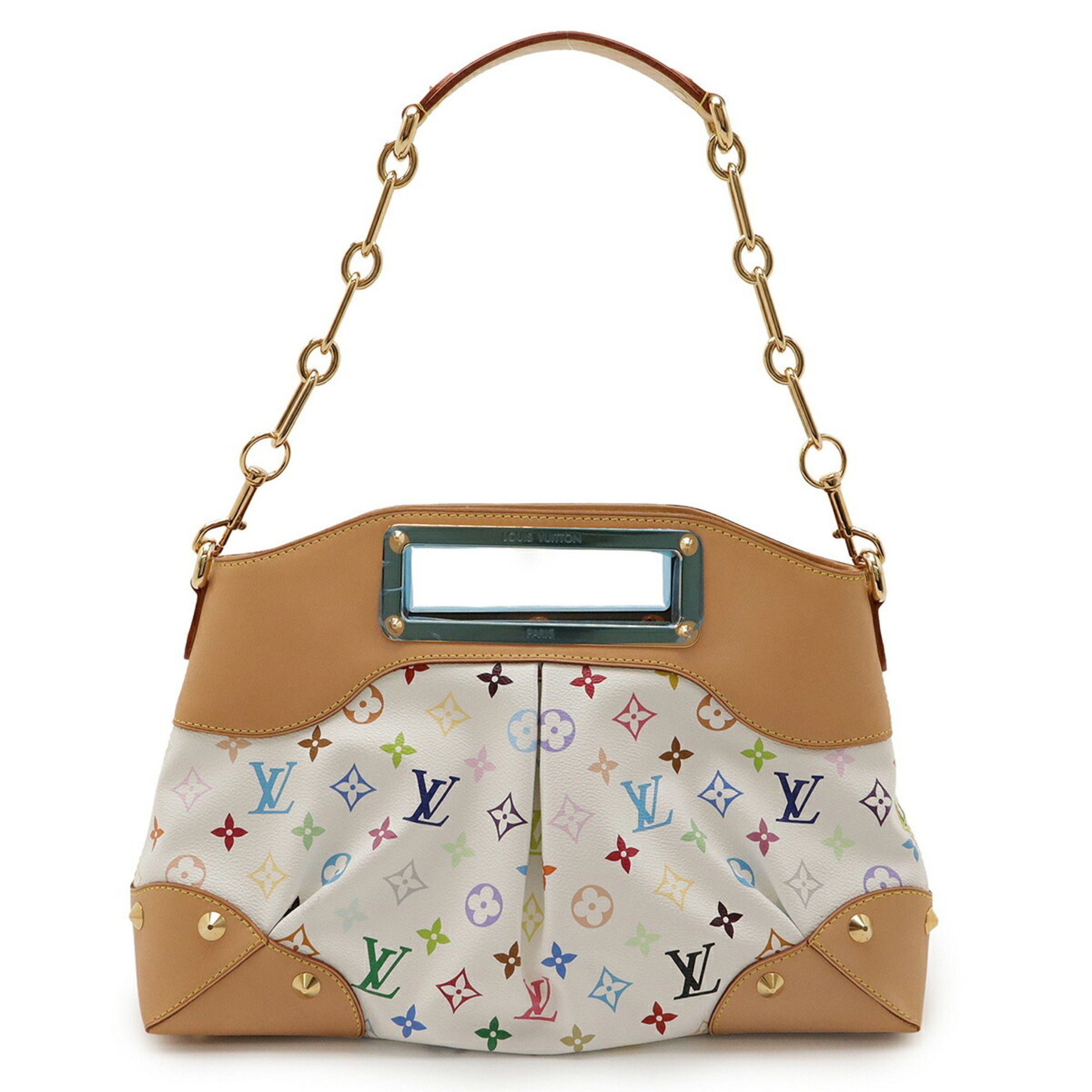 Louis Vuitton LOUIS VUITTON Monogram Multicolore Judy MM Handbag/Shoulder Bag, Bron, M40255 Size ONE SIZE - 2 Thumbnail