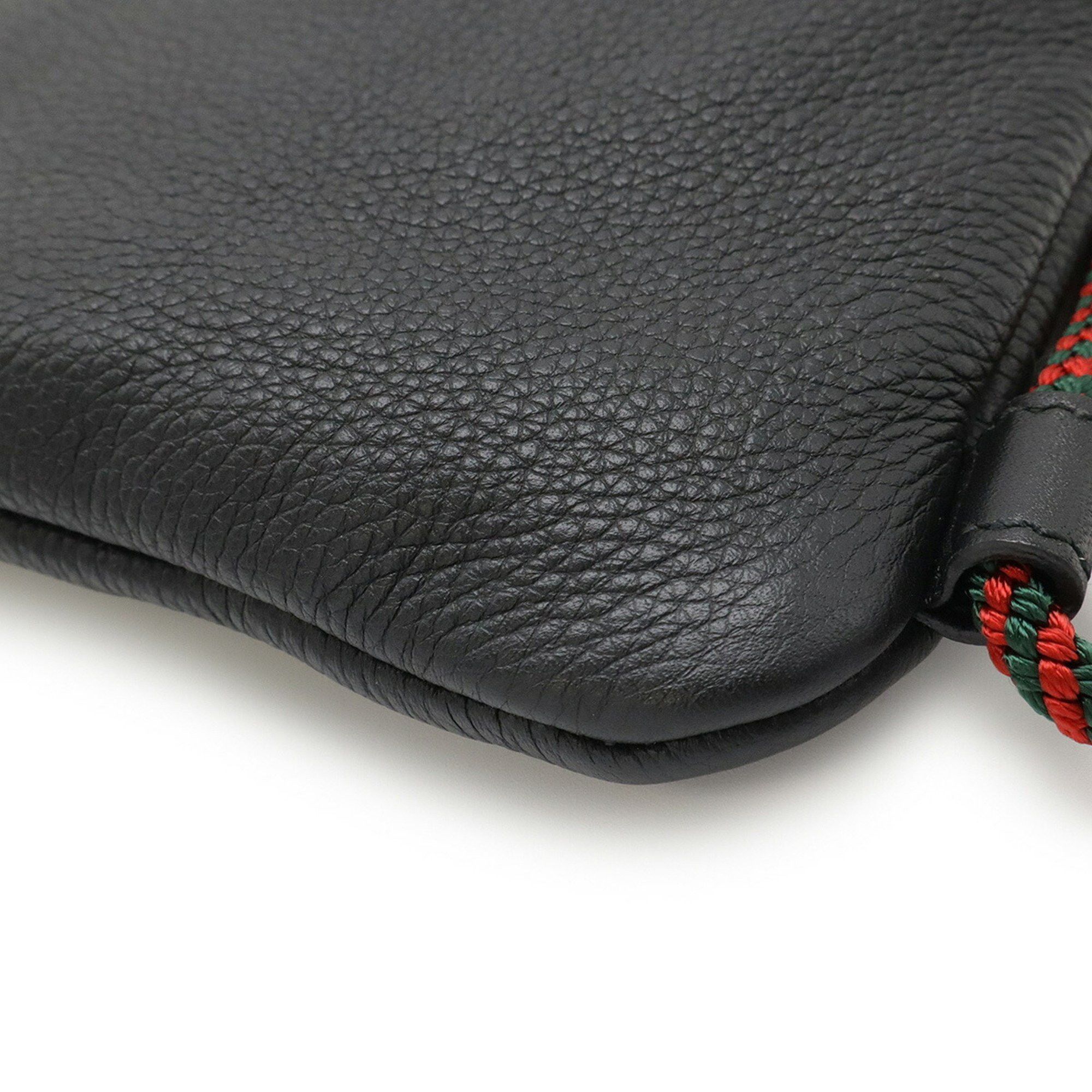 Gucci Gucci Print Coco Capitan Drawstring Backpack/Tote Bag in Black Leather (Product Code: 494053) Size ONE SIZE - 4 Thumbnail