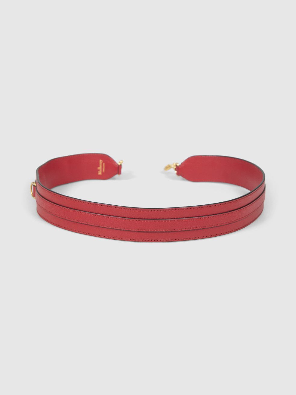 Mulberry Red Leather Bag Strap Size ONE SIZE - 4 Thumbnail