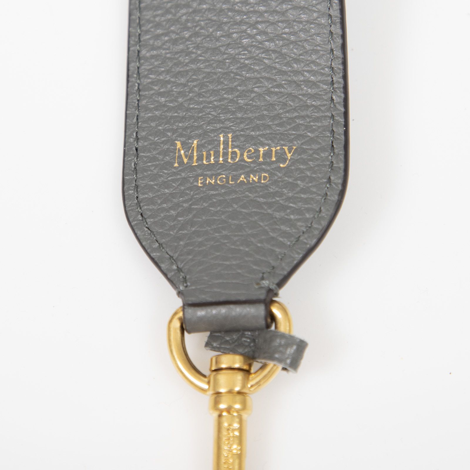Mulberry Grey Leather Bag Strap Size ONE SIZE - 6 Thumbnail