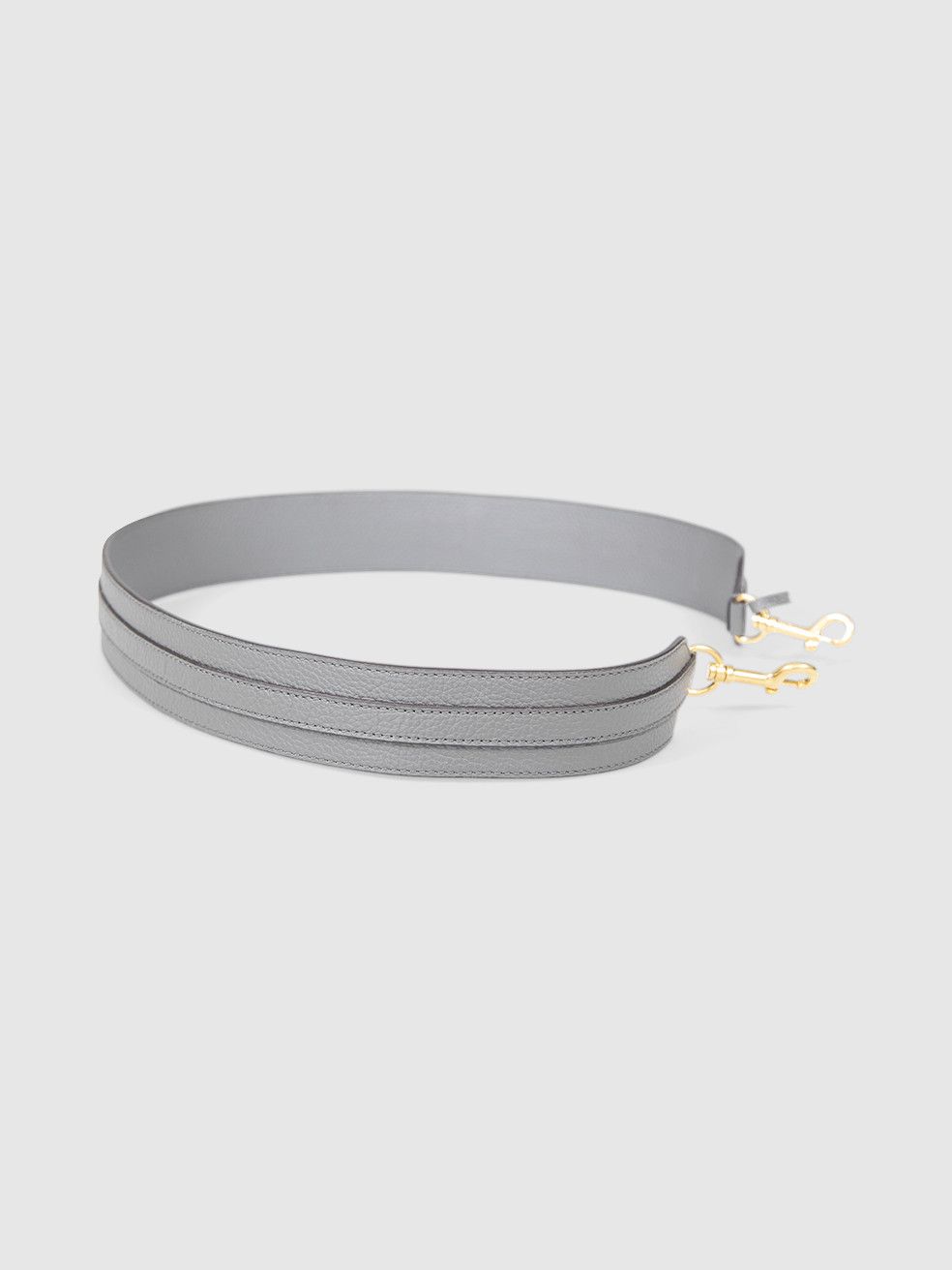 Mulberry Grey Leather Bag Strap Size ONE SIZE - 3 Thumbnail