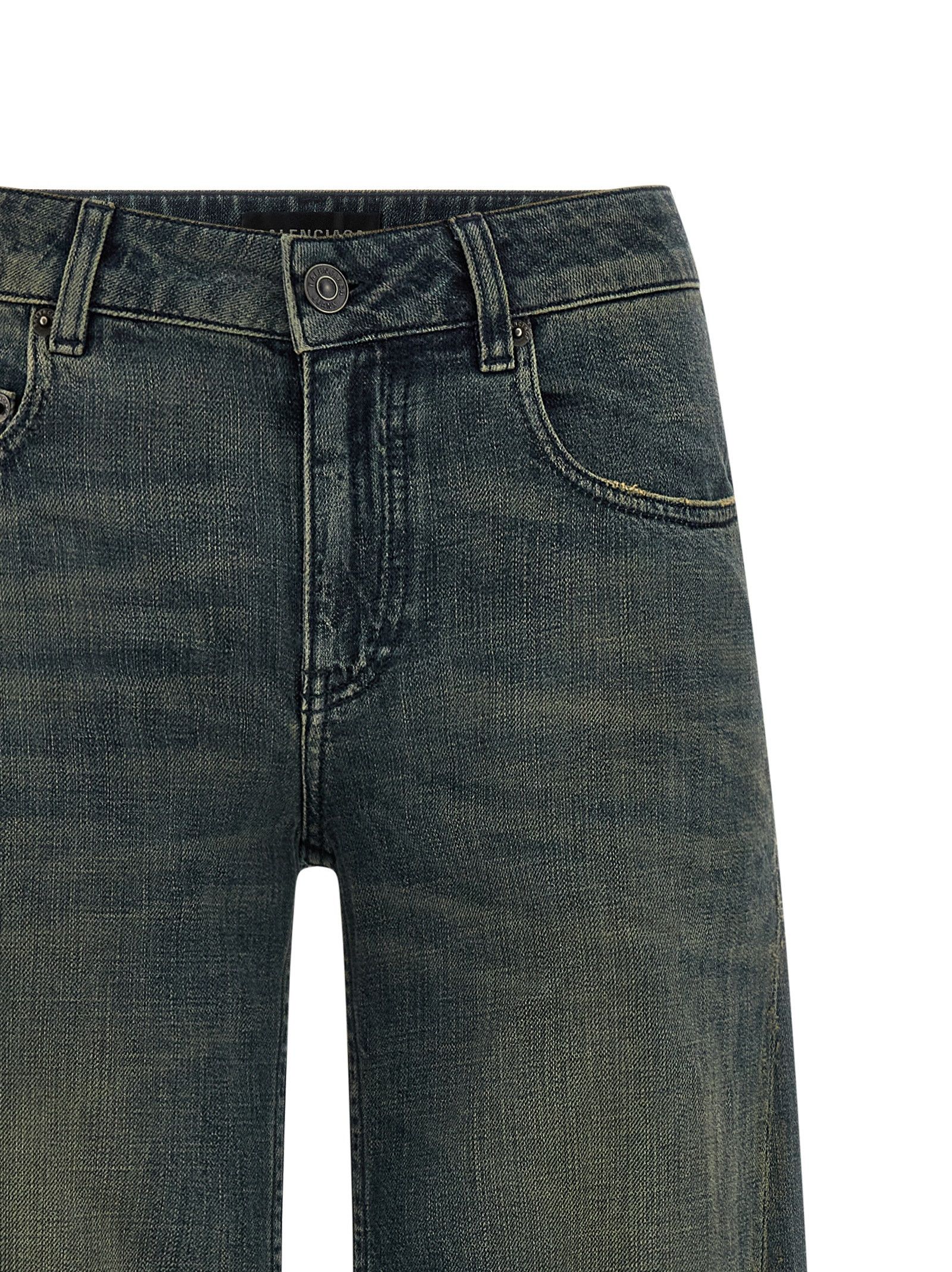 Balenciaga 'A Gamba Ampia' Jeans Size 26" / US 2 / IT 38 - 3 Thumbnail
