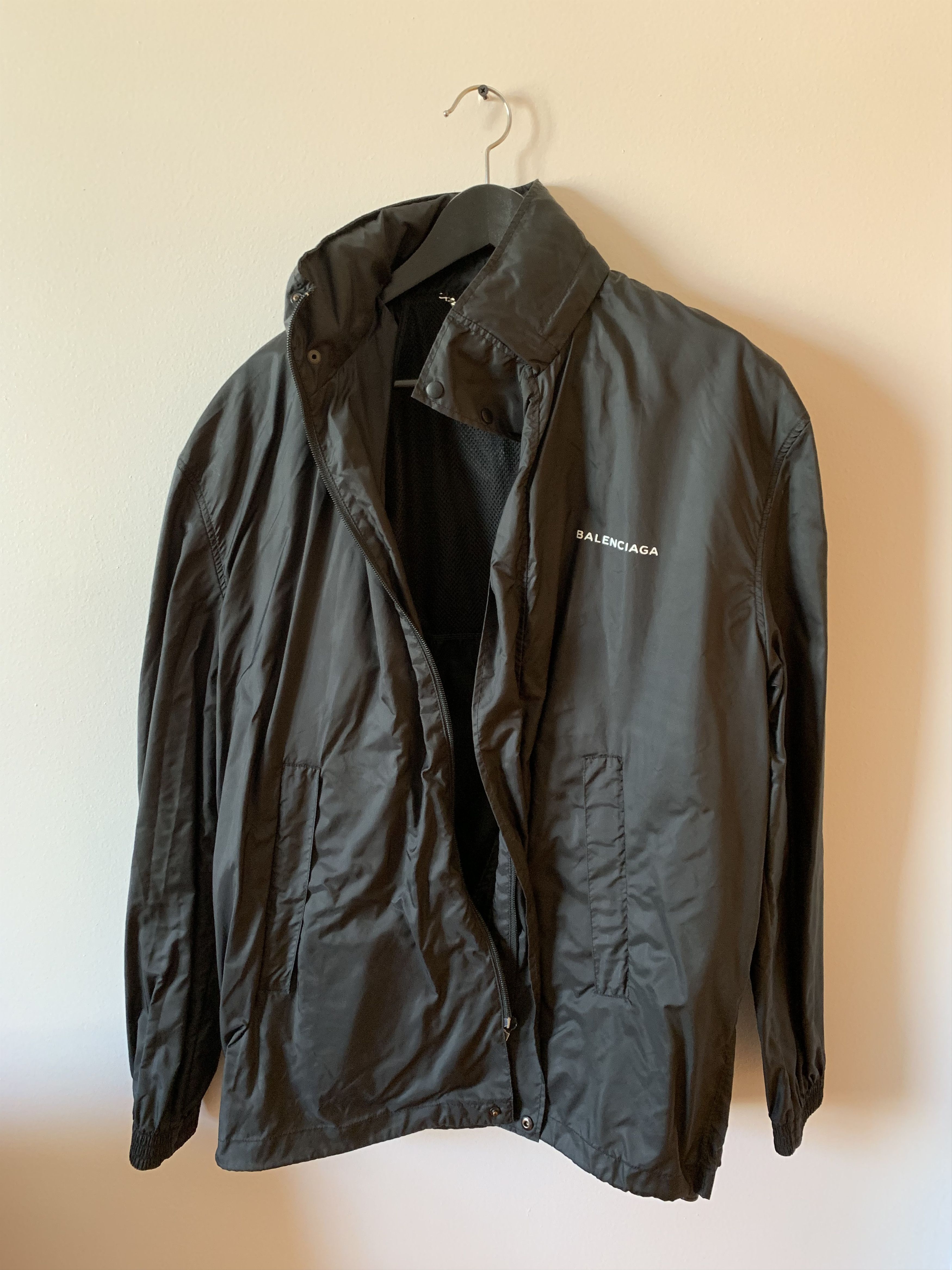 Image of Balenciaga Windbreaker in Null, Men's (Size Medium)