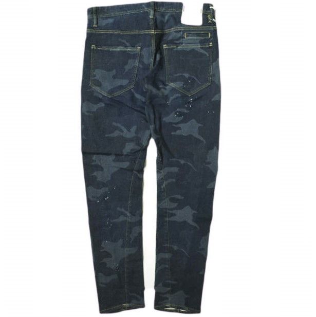 Other Other e JEANS RONGUSUNAUTO TWIST Cotton Nylon Denim Pants Denim Jeans e-802 DUTY FREE for USA Size ONE SIZE - 2 Thumbnail