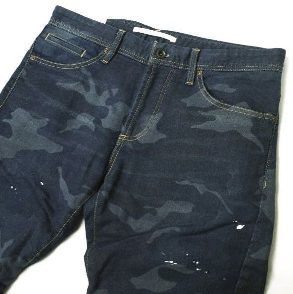 Other Other e JEANS RONGUSUNAUTO TWIST Cotton Nylon Denim Pants Denim Jeans e-802 DUTY FREE for USA Size ONE SIZE - 3 Thumbnail