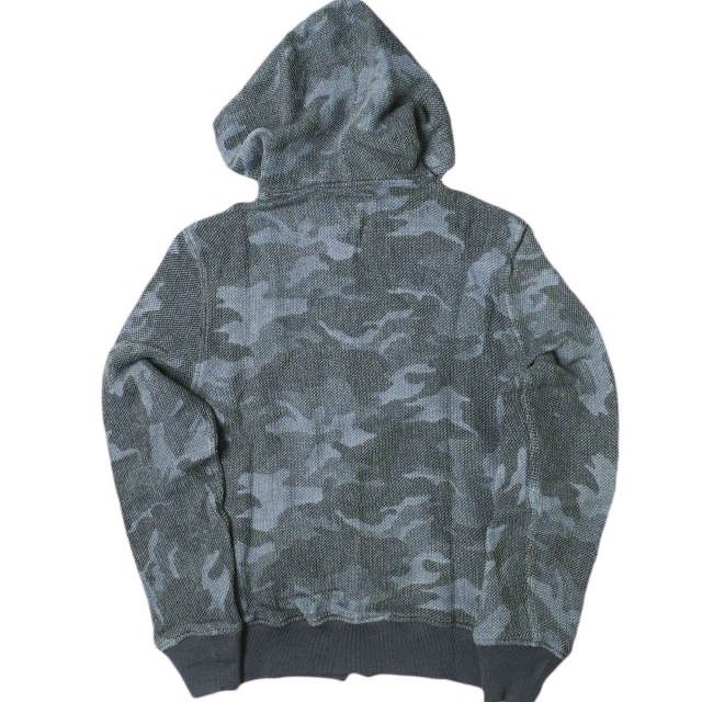 Other Other e JEANS HONEYCOMB ZIP HOODIE Cotton Hoodie Cotton Sweatshirts & Hoodies e903-001 DUTY FREE for USA Size ONE SIZE - 2 Thumbnail
