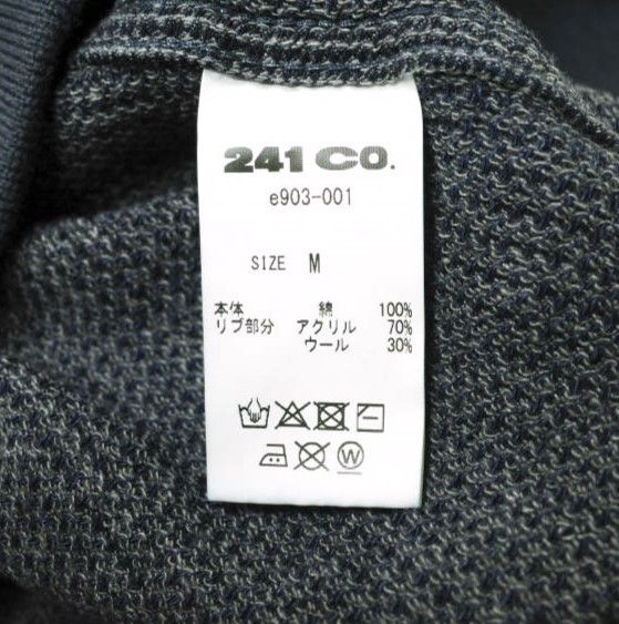 Other Other e JEANS HONEYCOMB ZIP HOODIE Cotton Hoodie Cotton Sweatshirts & Hoodies e903-001 DUTY FREE for USA Size ONE SIZE - 8 Thumbnail