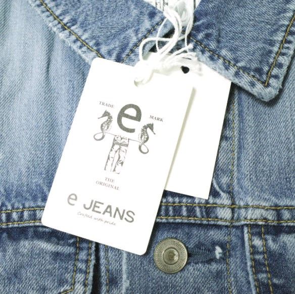 Other Other e JEANS 3rd Jacket Cotton Denim Jacket Cotton Outerwear 173209601 DUTY FREE for USA Size ONE SIZE - 3 Thumbnail