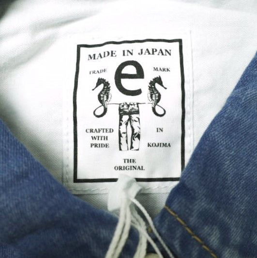 Other Other e JEANS e105-001 Cotton Denim Shirt Denim Tops e105-001 DUTY FREE for USA Size ONE SIZE - 4 Thumbnail