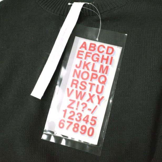 Other Other ISSUETHINGS Type67 Knit Cotton Knitwear Cotton Tops 24b/67-c-32-dgy DUTY FREE for USA Size ONE SIZE - 3 Thumbnail
