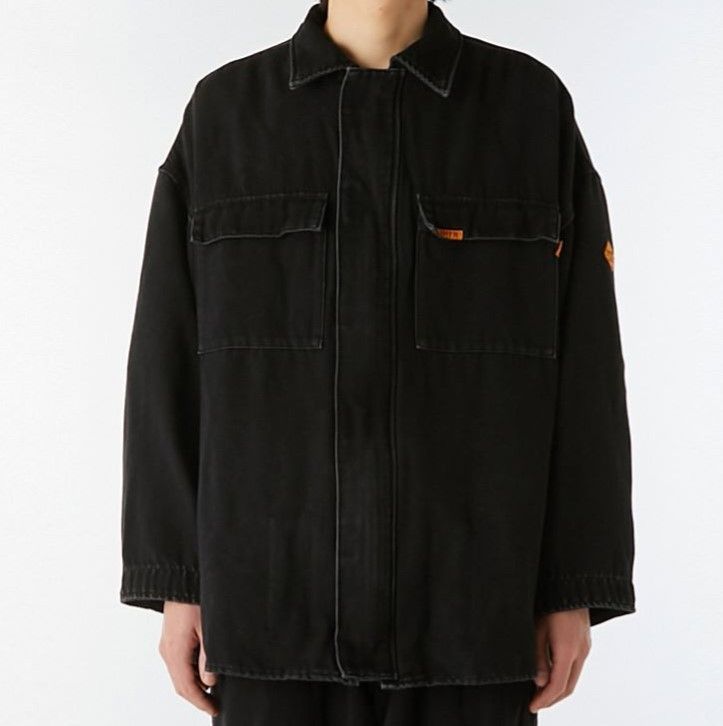 Other Other N.HOOLYWOOD FR SHIRT BLOUSON Cotton Modacrylic Blouson Cotton Outerwear 1242-BL03-001 DUTY FREE for USA Size ONE SIZE - 3 Thumbnail