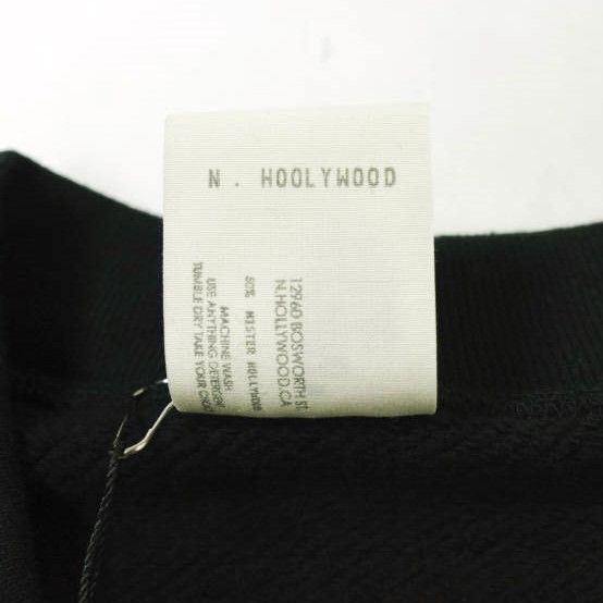 Other Other N.HOOLYWOOD LONG SLEEVE PULLOVER SWEATSHIRT Cotton Sweatshirt Cotton Sweatshirts & Hoodies 9242-CS05-009 DUTY FREE for USA Size ONE SIZE - 6 Thumbnail