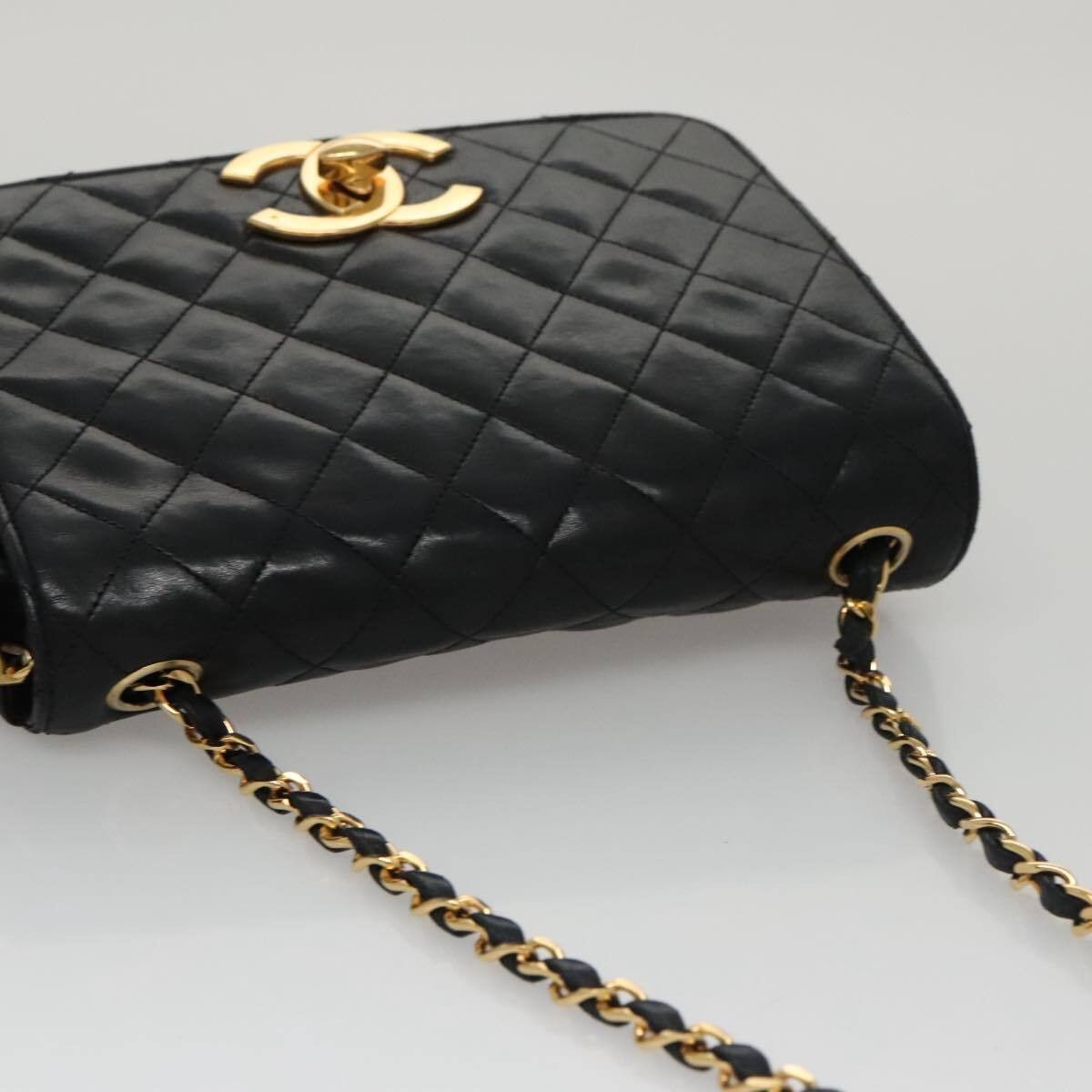 Chanel Chanel Full Flap Shoulder Bag Embossed Quilted Calfskin Size ONE SIZE - 6 Thumbnail
