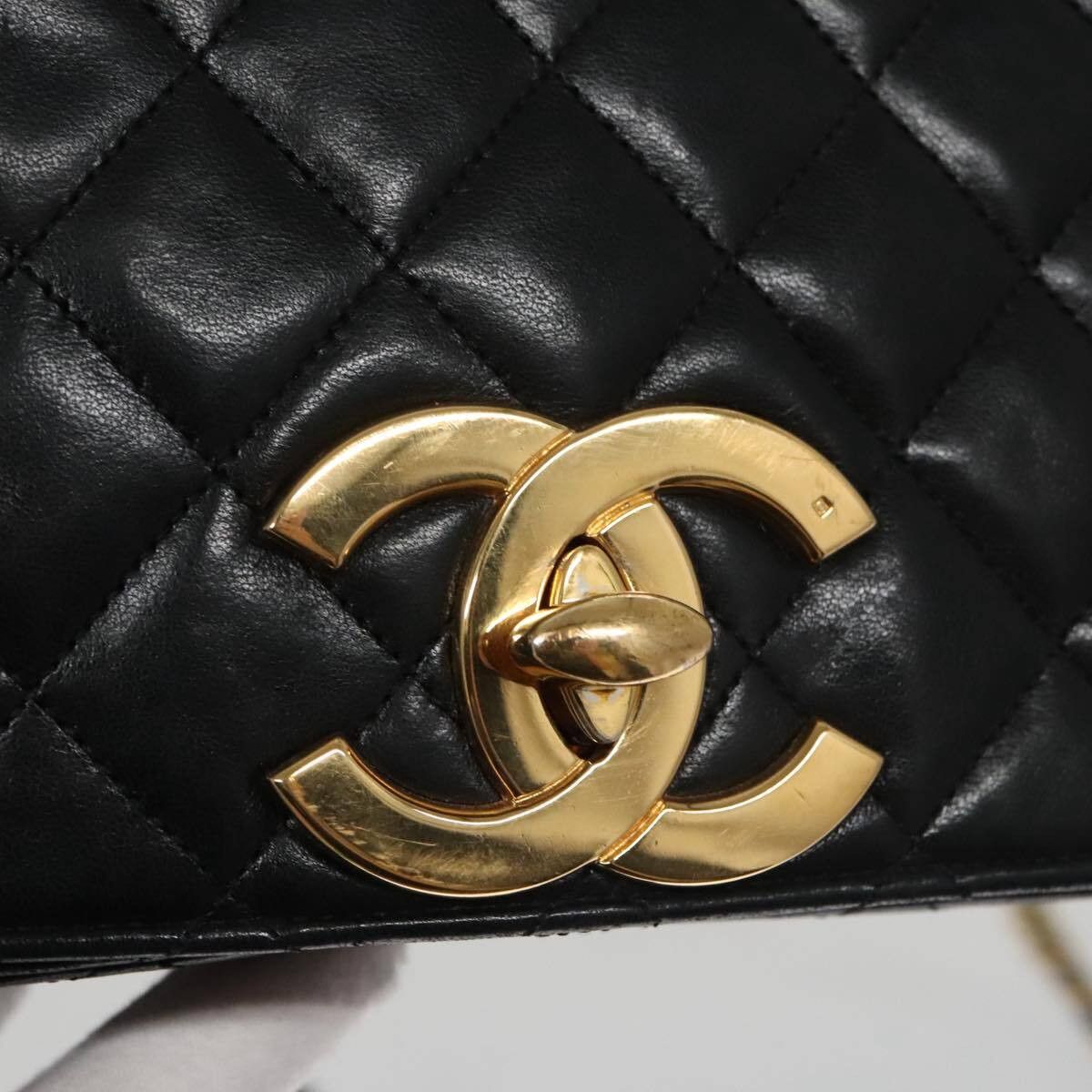 Chanel Chanel Full Flap Shoulder Bag Embossed Quilted Calfskin Size ONE SIZE - 19 Thumbnail