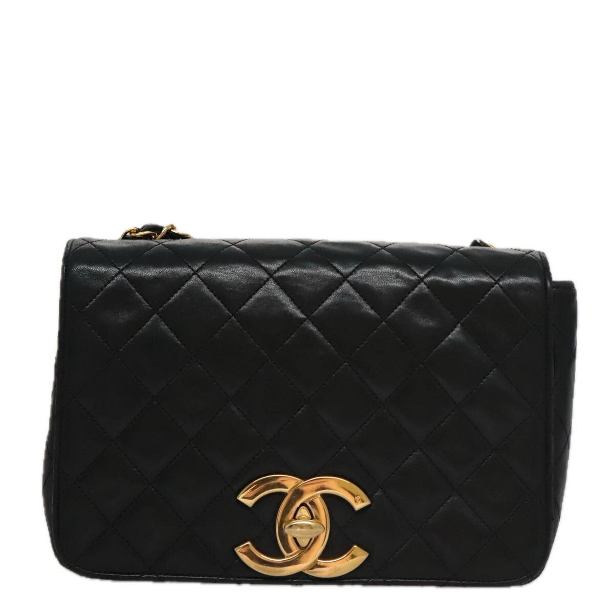 Chanel Chanel Full Flap Shoulder Bag Embossed Quilted Calfskin Size ONE SIZE - 13 Thumbnail