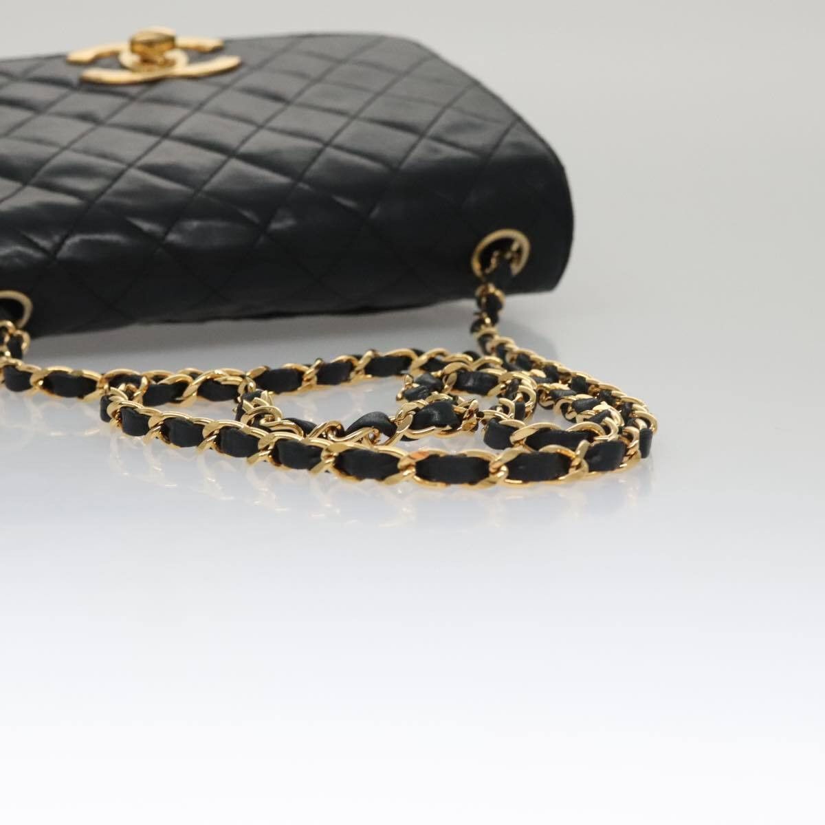 Chanel Chanel Full Flap Shoulder Bag Embossed Quilted Calfskin Size ONE SIZE - 7 Thumbnail