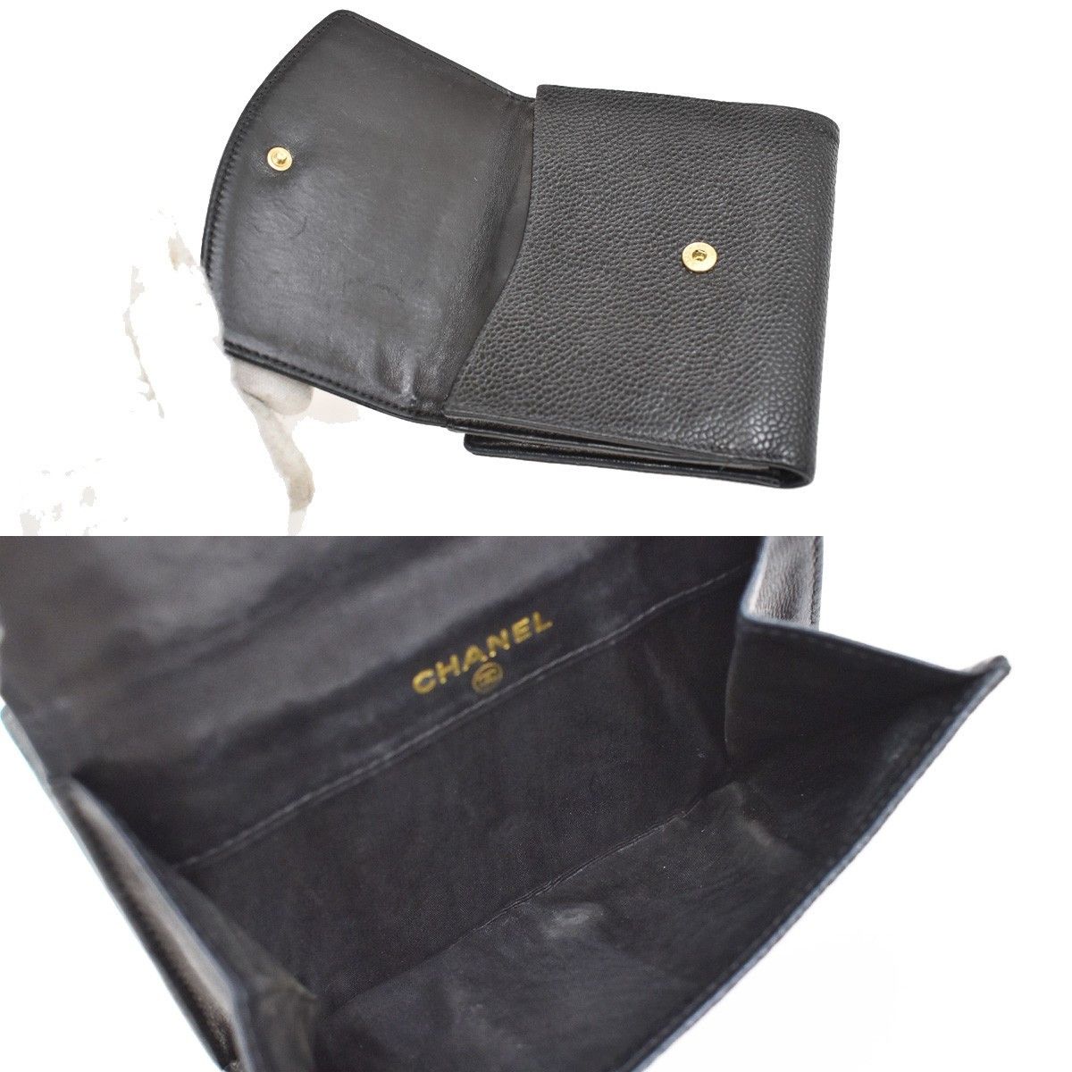 Chanel Chanel CC Compact Wallet Caviar Size ONE SIZE - 6 Thumbnail