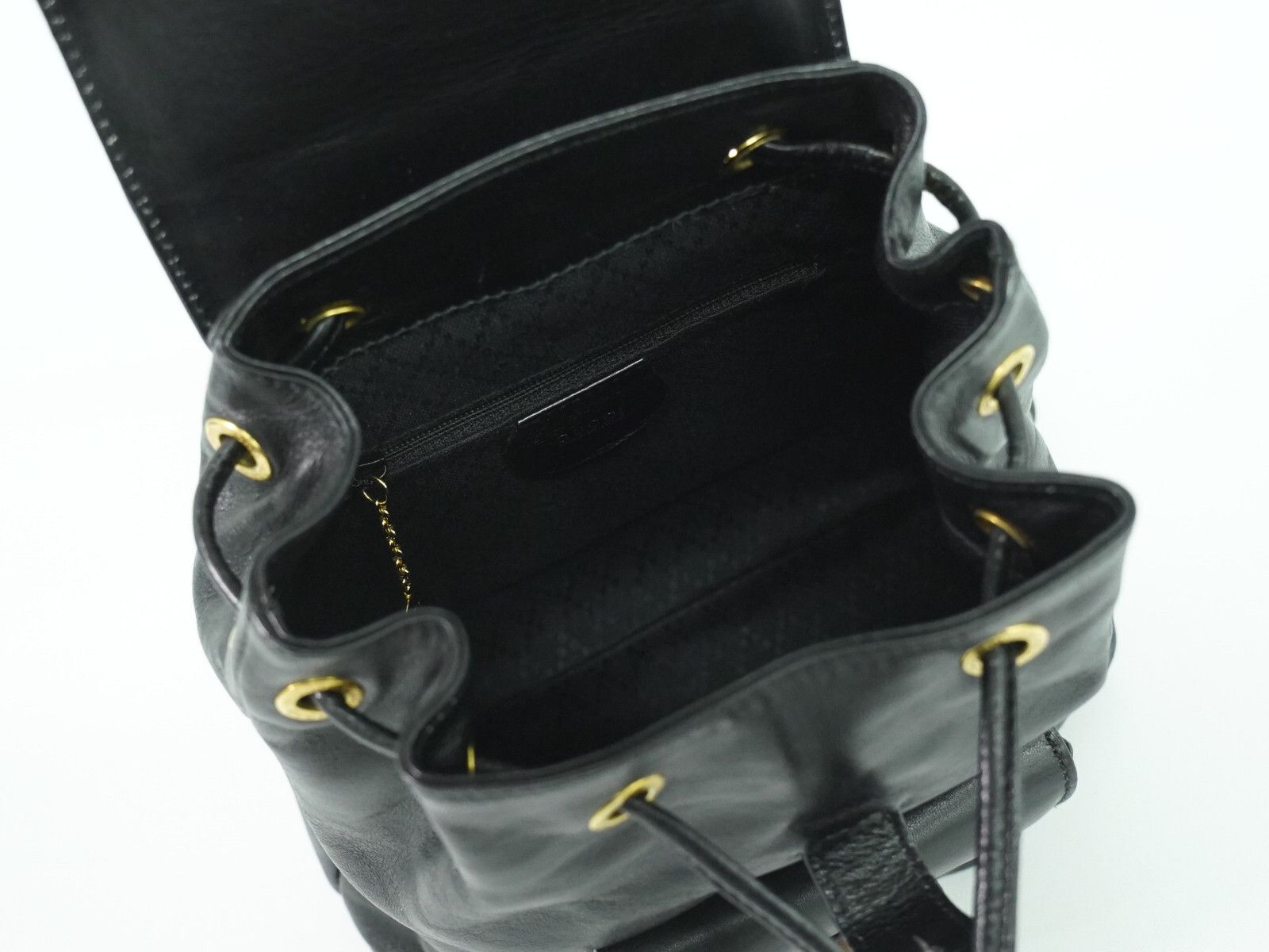 Gucci Gucci Vintage Bamboo Backpack Leather Size ONE SIZE - 7 Thumbnail