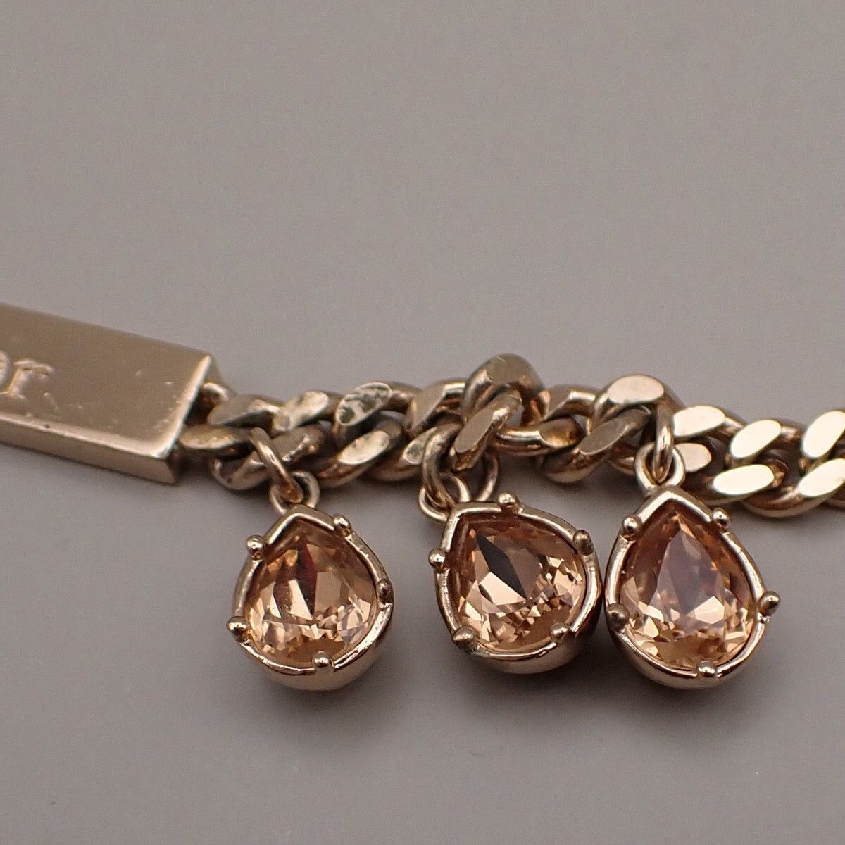 Dior Christian Dior CD Pendant Necklace Gold-plated Size ONE SIZE - 3 Thumbnail