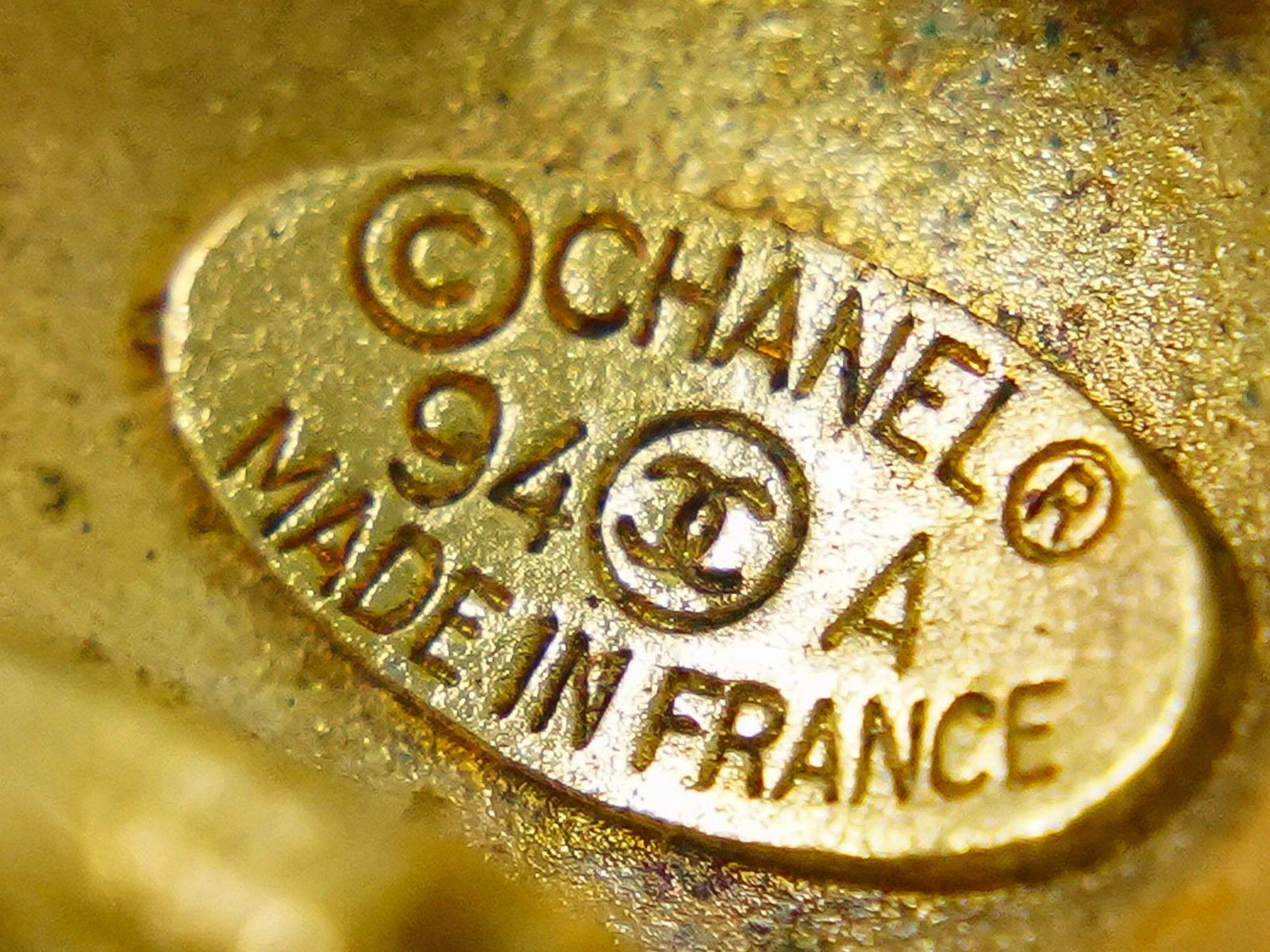 Chanel Chanel Logo CC Gold-plated Size ONE SIZE - 9 Thumbnail