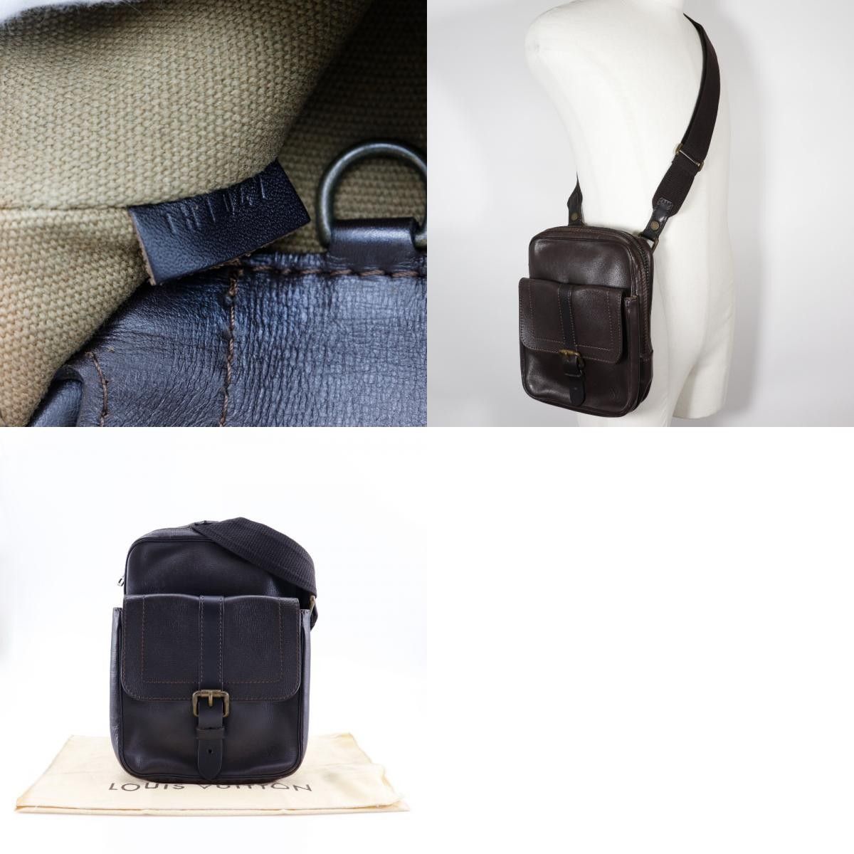 Louis Vuitton Louis Vuitton Iroquois Messenger Bag Utah Leather Size ONE SIZE - 12 Thumbnail