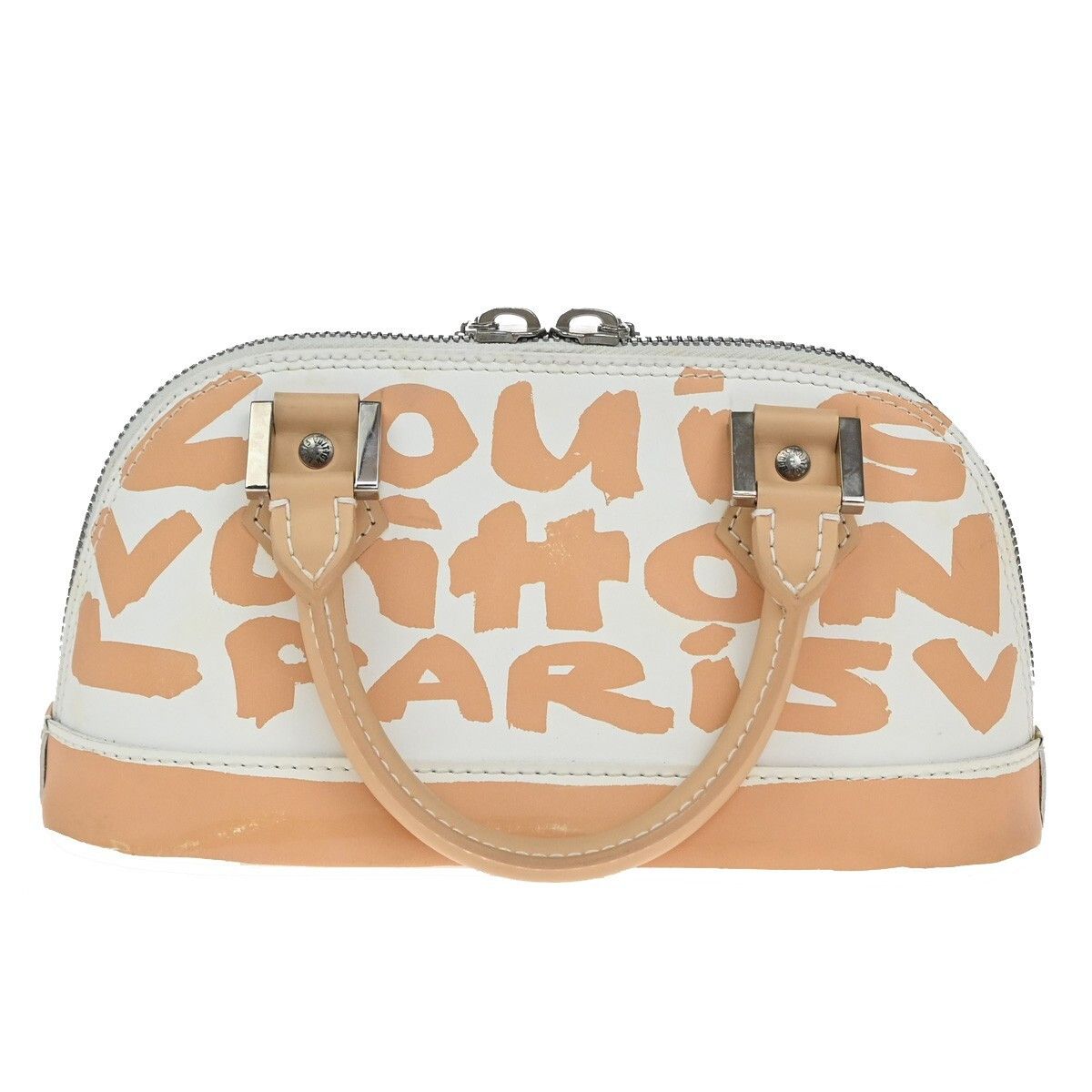 Louis Vuitton Louis Vuitton Alma Handbag Limited Edition Graffiti Leather Size ONE SIZE - 2 Thumbnail