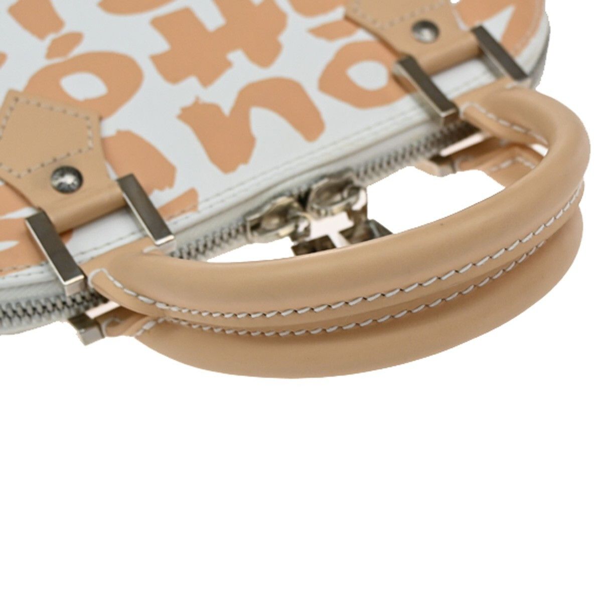 Louis Vuitton Louis Vuitton Alma Handbag Limited Edition Graffiti Leather Size ONE SIZE - 8 Thumbnail