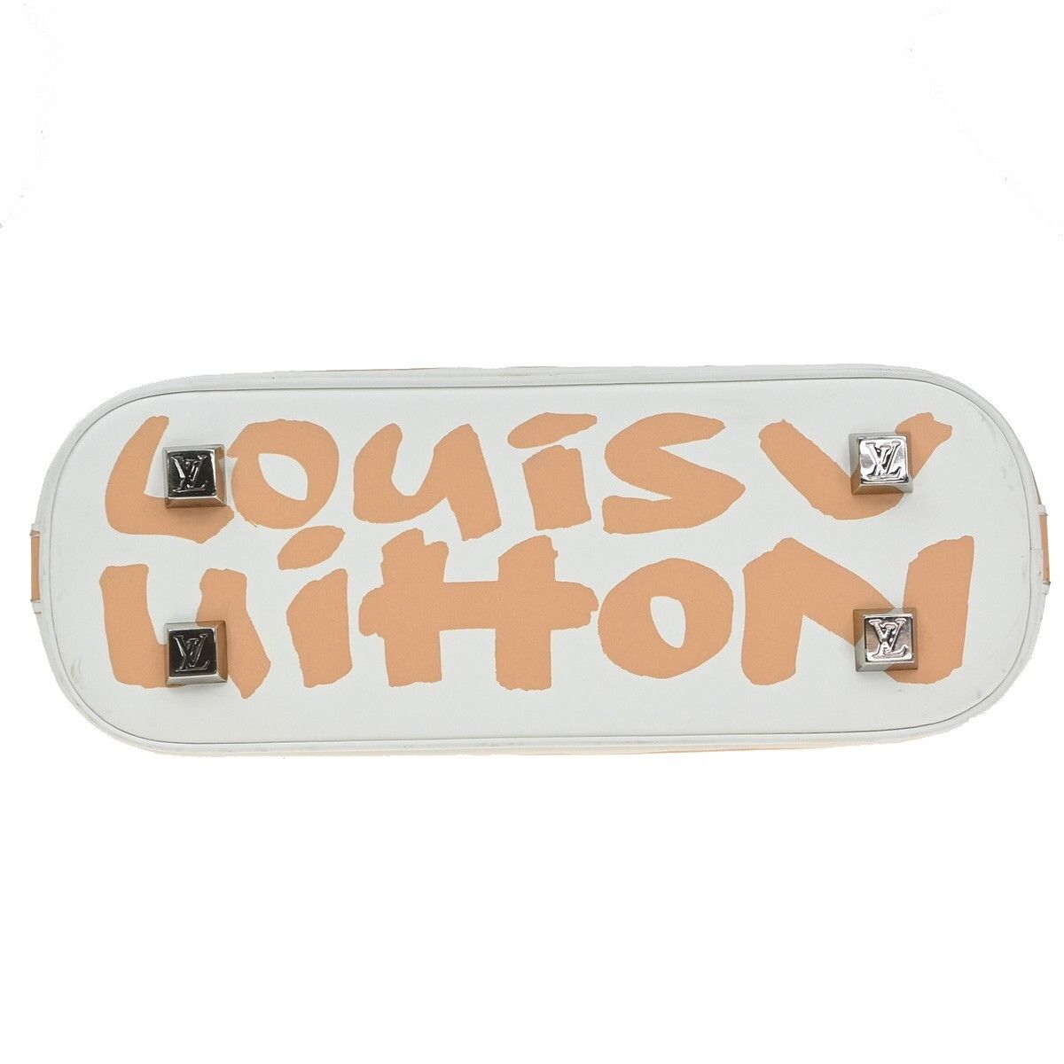 Louis Vuitton Louis Vuitton Alma Handbag Limited Edition Graffiti Leather Size ONE SIZE - 12 Thumbnail