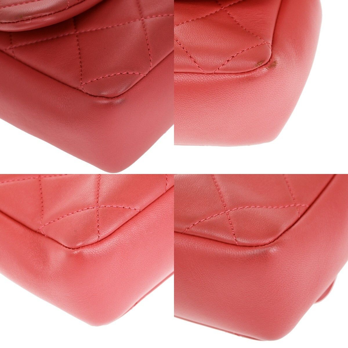 Chanel Chanel Resin Elegant Chain Flap Bag Quilted Lambskin Size ONE SIZE - 9 Thumbnail